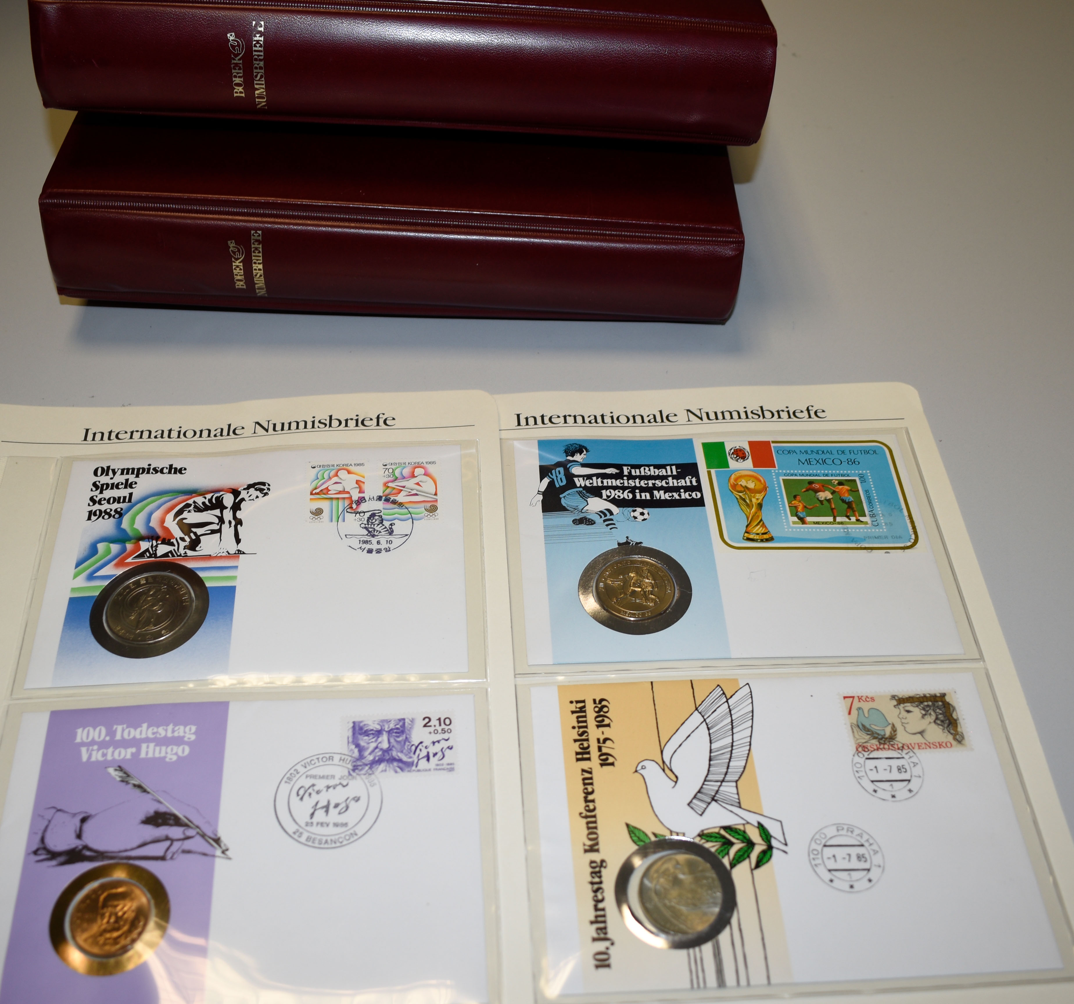 Stamp Auction Numisbriefe, Numisblätter Münzen 57th AUCTION Day