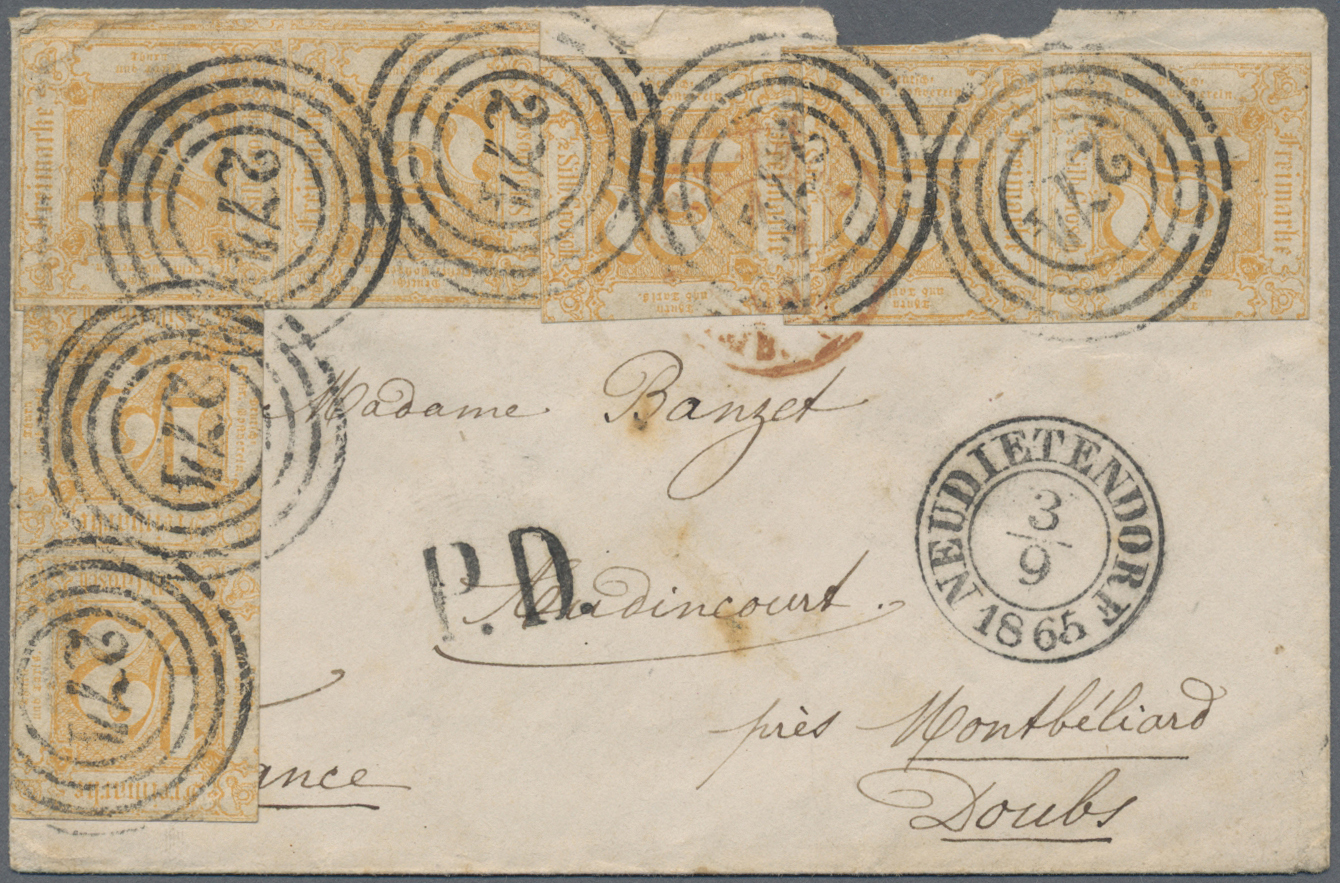 Lot 00535A - Thurn & Taxis - Marken und Briefe - Auction #211 Lot 00535A - Thurn & Taxis - Marken und Briefe - Auction #211