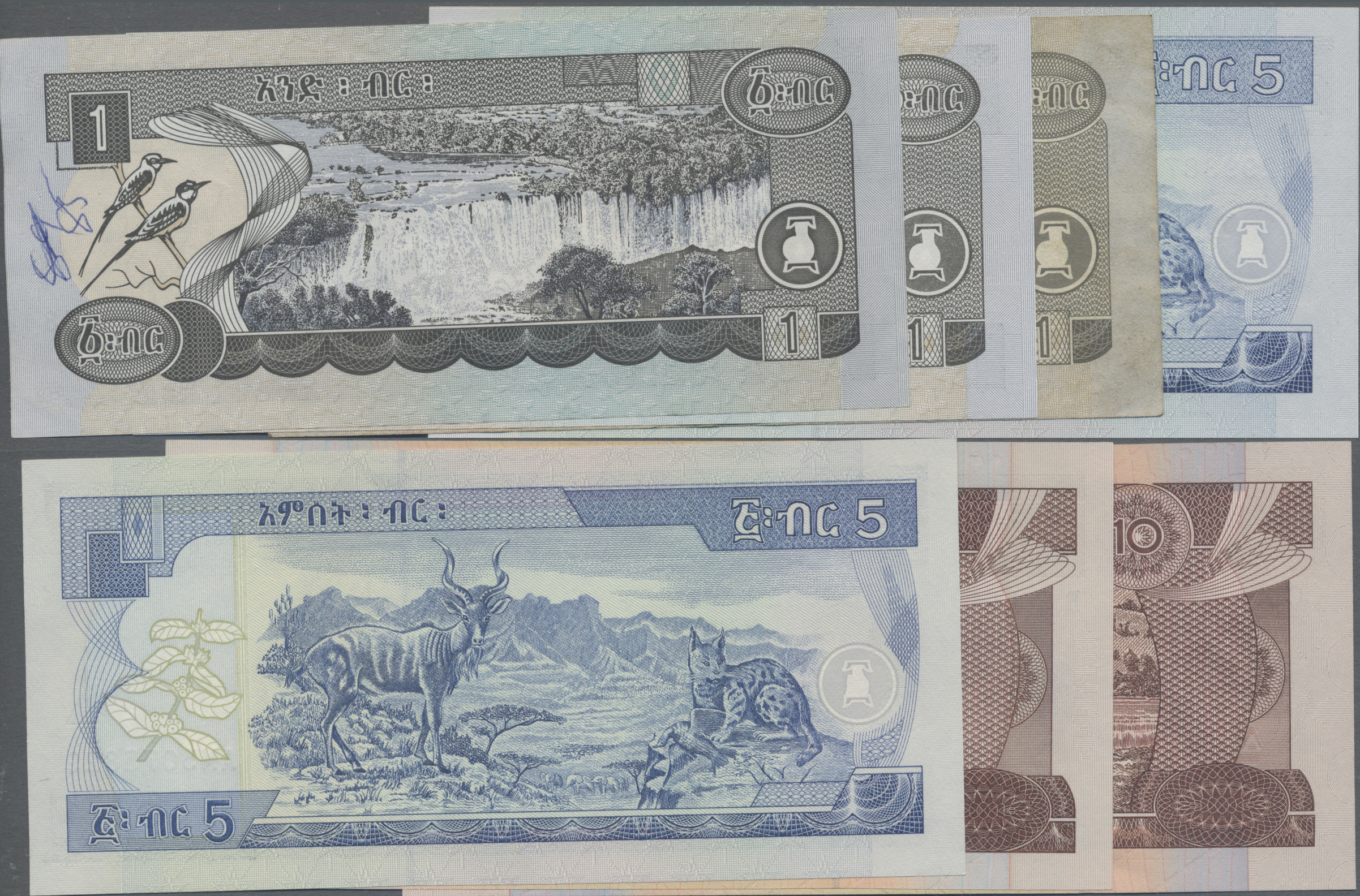 Lot 14107 - Ethiopia / Äthiopien | Banknoten  -  Auktionshaus Christoph Gärtner GmbH & Co. KG 53rd AUCTION - Day 6 Coins/Banknotes