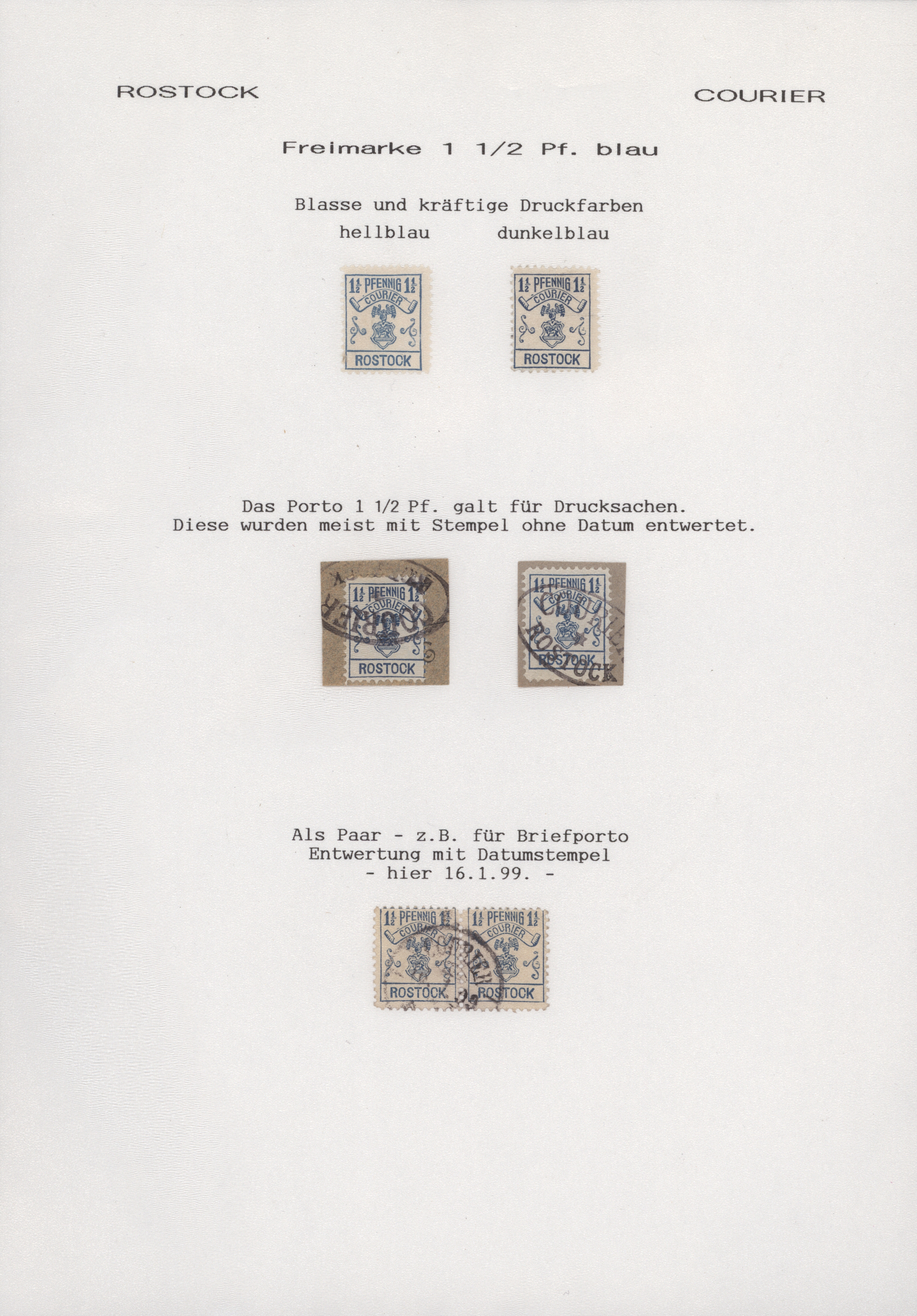 Lot 10459 - Deutsches Reich - Privatpost (Stadtpost)  -  Auktionshaus Christoph Gärtner GmbH & Co. KG 58th AUCTION - Day 3