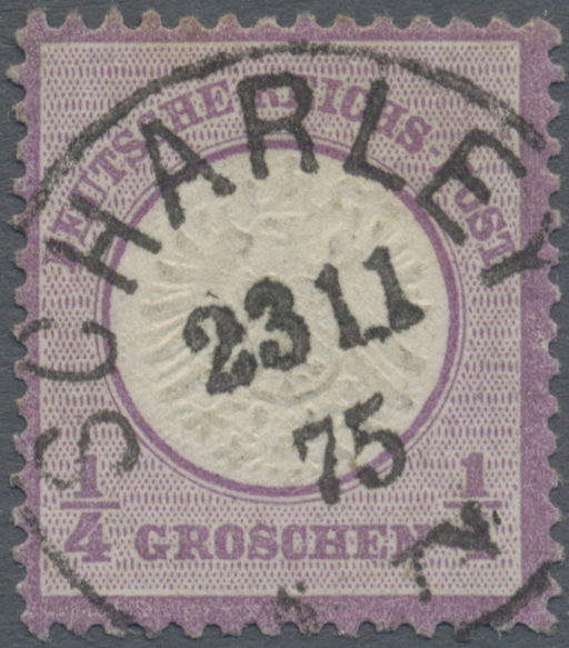 Lot 755 - Deutsches Reich - Brustschild - Auktionshaus Edgar Mohrmann & Co. Internat. Briefmarken-Auktionen GmhH Auction #211 Lot 755 - Deutsches Reich - Brustschild - Auktionshaus Edgar Mohrmann & Co. Internat. Briefmarken-Auktionen GmhH Auction #211