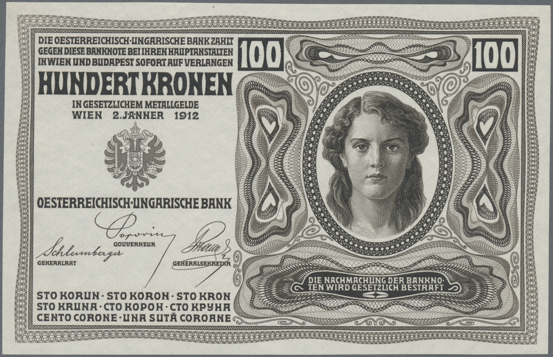 Lot 8052 - Austria / Österreich banknoten -  Auktionshaus Christoph Gärtner GmbH & Co. KG Sale #47 Banknotes Worldwide & Germany, Numismatics