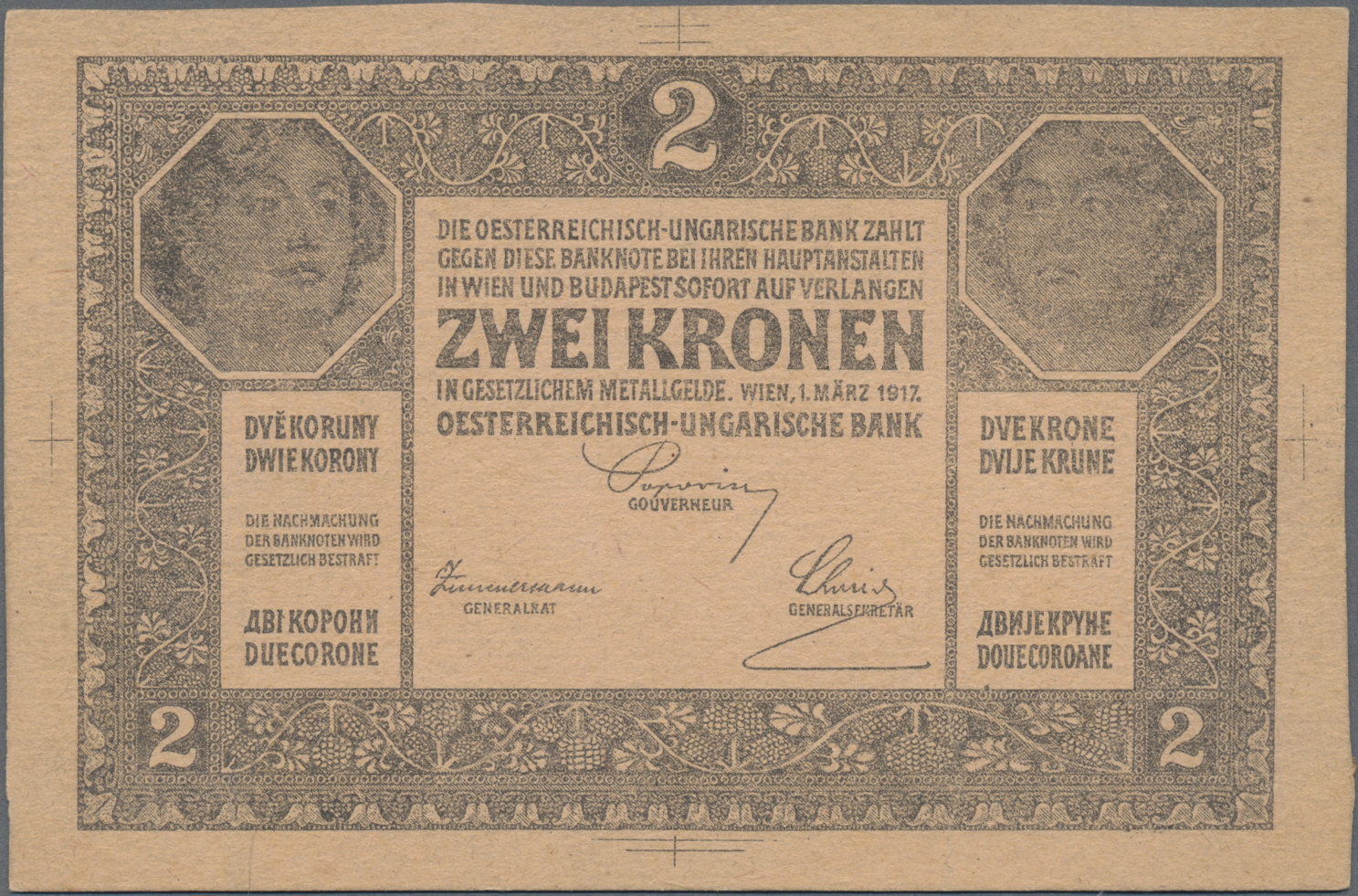 Lot 8053 - Austria / Österreich banknoten -  Auktionshaus Christoph Gärtner GmbH & Co. KG Sale #47 Banknotes Worldwide & Germany, Numismatics