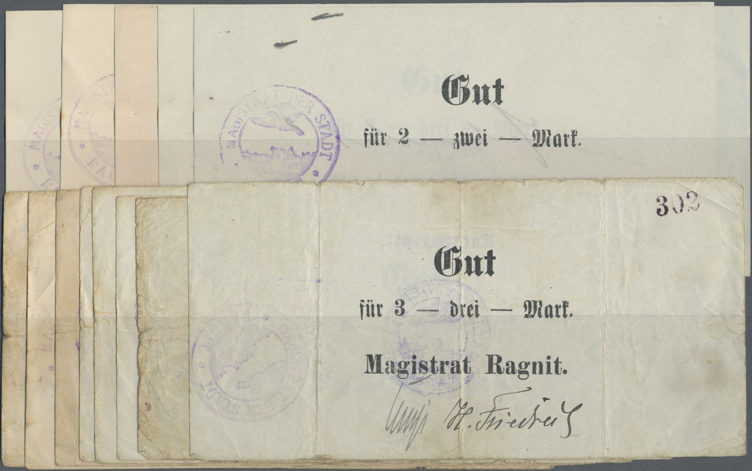 Lot 14795 - Deutschland - Notgeld - Ehemalige Ostgebiete | Banknoten - Auktionshaus Christoph Gärtner GmbH & Co. KG 53rd AUCTION - Day 6 Coins & Banknotes Lot 14795 - Deutschland - Notgeld - Ehemalige Ostgebiete | Banknoten - Auktionshaus Christoph Gärtner GmbH & Co. KG 53rd AUCTION - Day 6 Coins & Banknotes