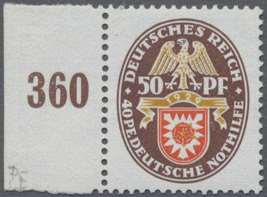 Lot 05165 - Deutsches Reich - Weimar - Auktionshaus Christoph Gärtner GmbH & Co. KG 57th AUCTION - Day 3 Lot 05165 - Deutsches Reich - Weimar - Auktionshaus Christoph Gärtner GmbH & Co. KG 57th AUCTION - Day 3