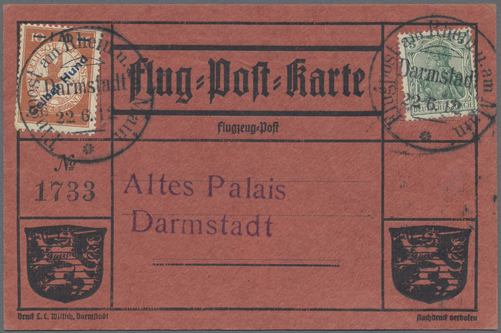 Lot 05084 - Deutsches Reich - Germania  -  Auktionshaus Christoph Gärtner GmbH & Co. KG 57th AUCTION - Day 3