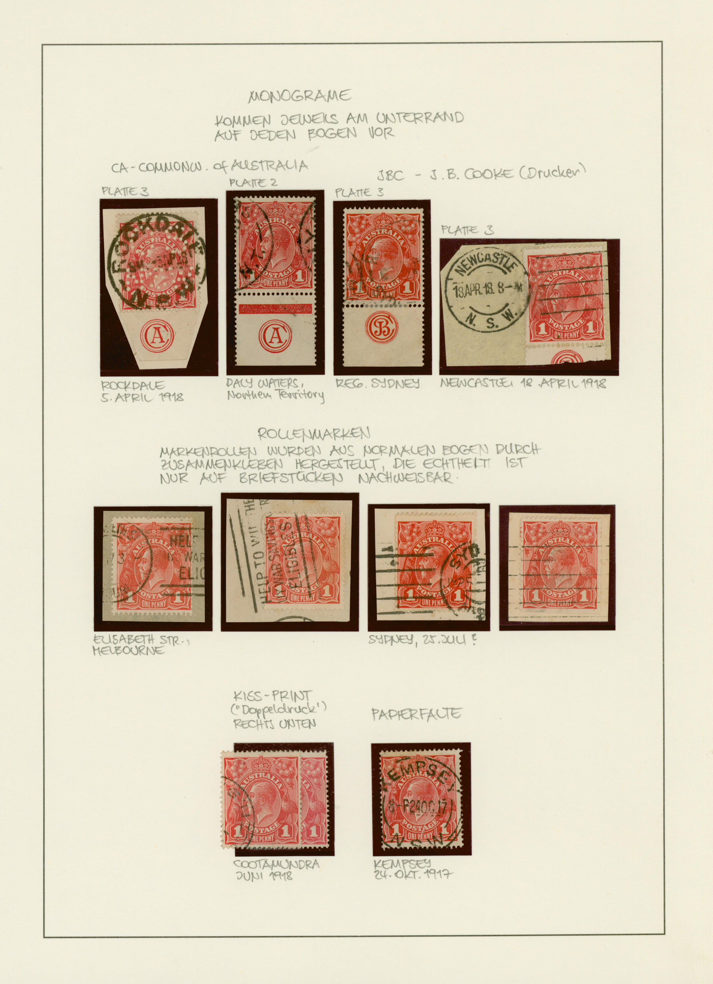 Lot 07071 - australien - Auktionshaus Christoph Gärtner GmbH & Co. KG 57th AUCTION - Day 4 Lot 07071 - australien - Auktionshaus Christoph Gärtner GmbH & Co. KG 57th AUCTION - Day 4