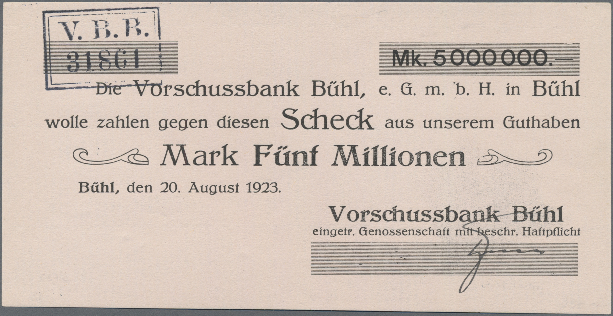Lot 14652 - Deutschland - Notgeld - Baden | Banknoten - Auktionshaus Christoph Gärtner GmbH & Co. KG 53rd AUCTION - Day 6 Coins & Banknotes Lot 14652 - Deutschland - Notgeld - Baden | Banknoten - Auktionshaus Christoph Gärtner GmbH & Co. KG 53rd AUCTION - Day 6 Coins & Banknotes