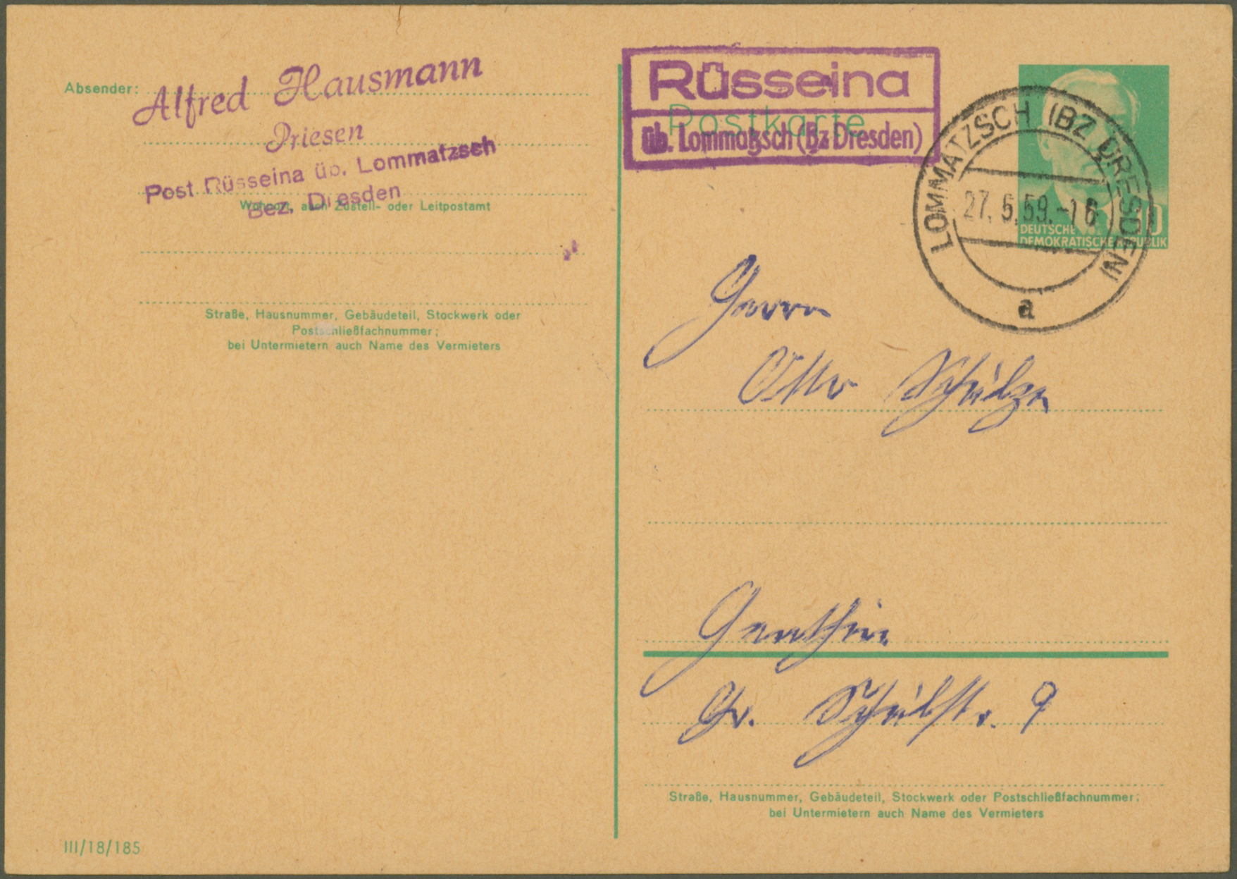 Lot 13582 - Heimat: Sachsen  -  Auktionshaus Christoph Gärtner GmbH & Co. KG 58th AUCTION - Day 5