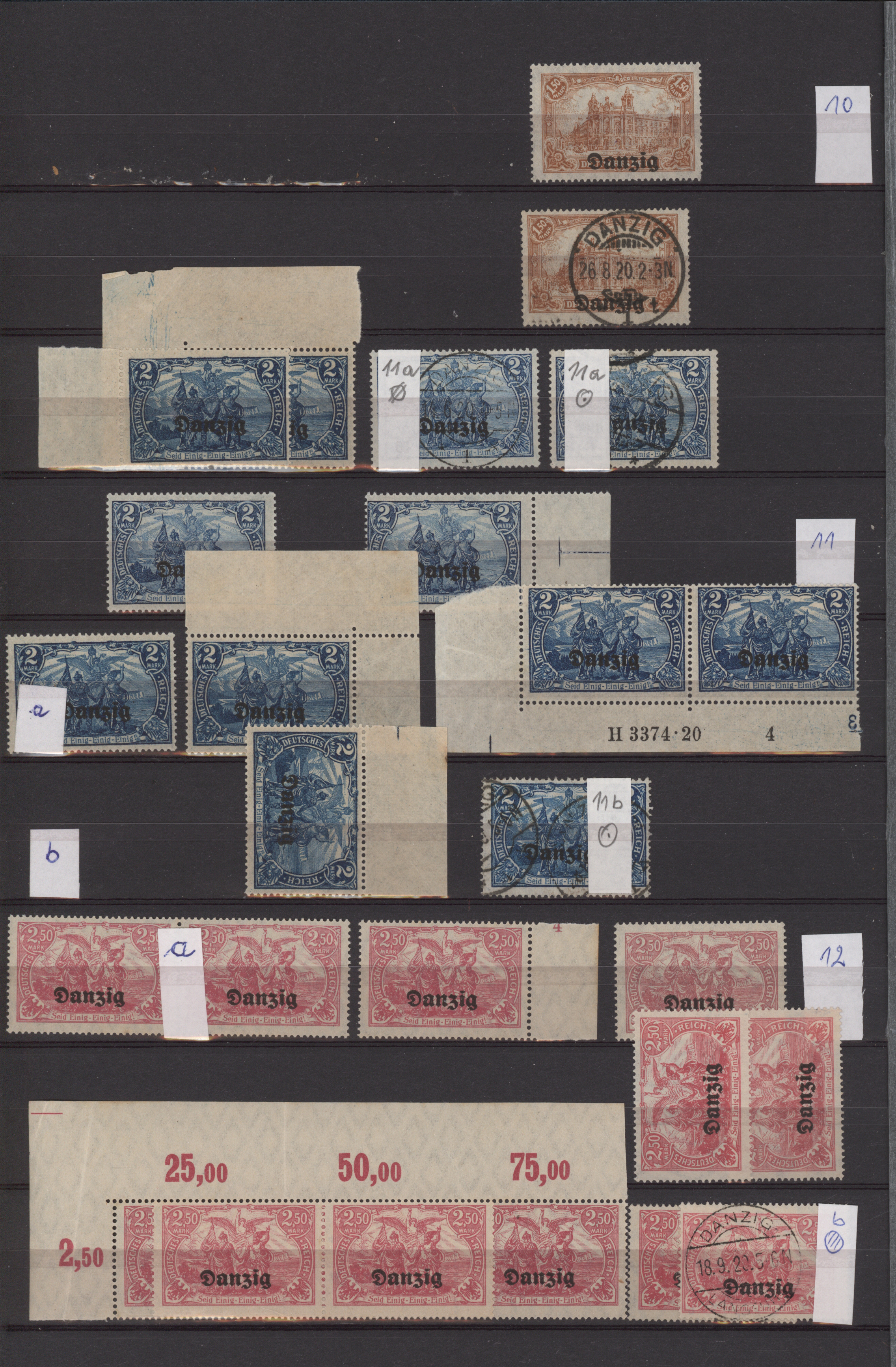 Lot 11064 - danzig - Auktionshaus Christoph Gärtner GmbH & Co. KG 57th AUCTION - Day 5 Lot 11064 - danzig - Auktionshaus Christoph Gärtner GmbH & Co. KG 57th AUCTION - Day 5