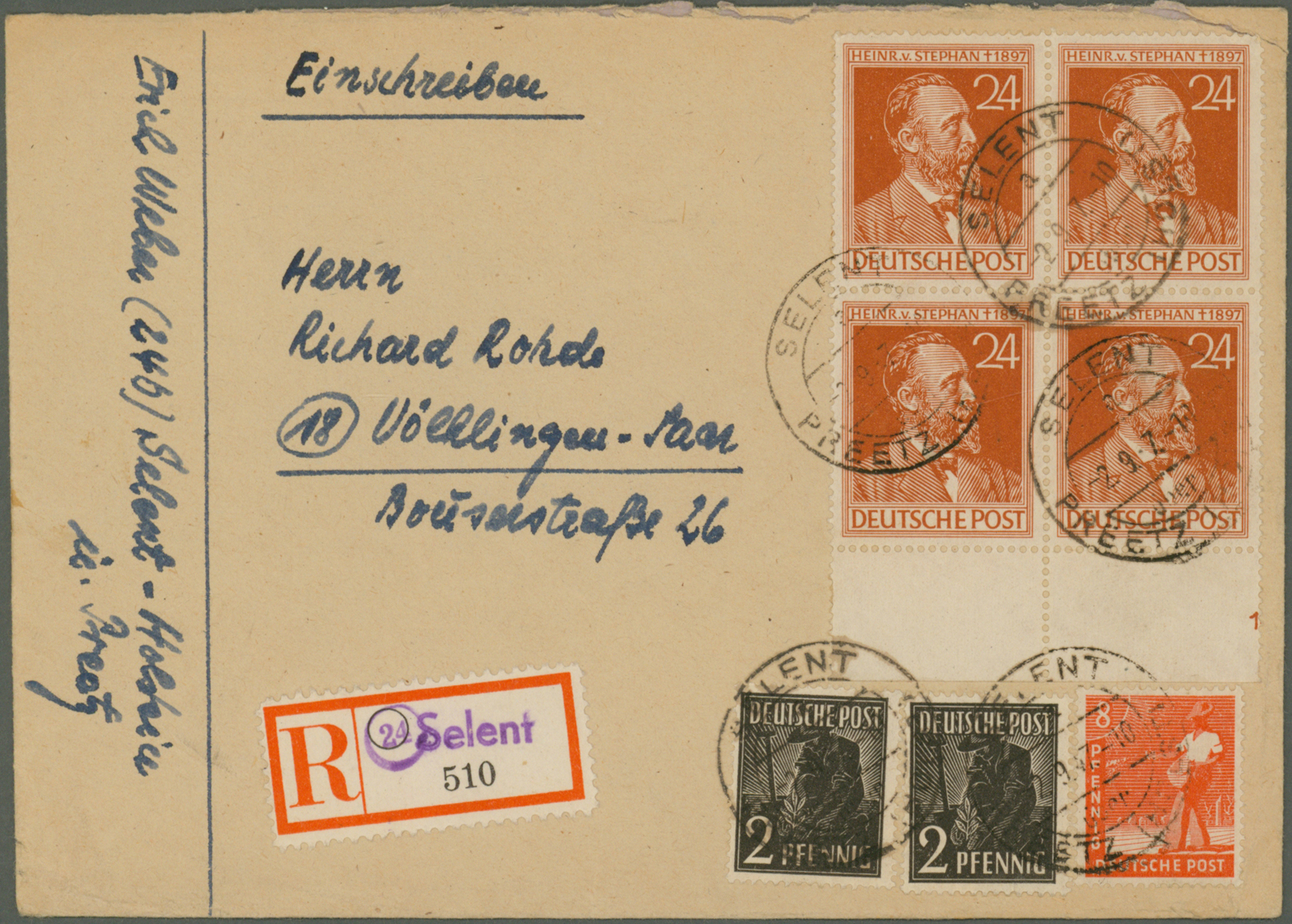 Lot 10729 - Alliierte Besetzung - Gemeinschaftsausgabe - Auktionshaus Christoph Gärtner GmbH & Co. KG 59th AUCTION - day 5 Lot 10729 - Alliierte Besetzung - Gemeinschaftsausgabe - Auktionshaus Christoph Gärtner GmbH & Co. KG 59th AUCTION - day 5