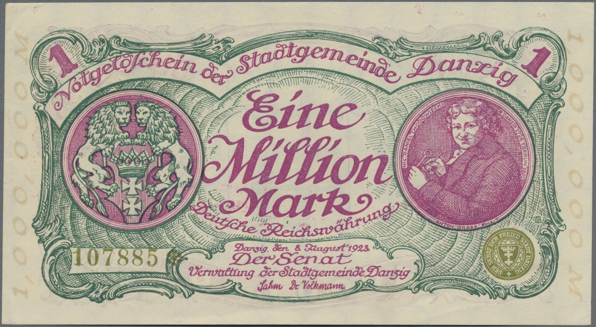Lot 14567 - Deutschland - Nebengebiete Deutsches Reich | Banknoten  -  Auktionshaus Christoph Gärtner GmbH & Co. KG 53rd AUCTION - Day 6 Coins & Banknotes