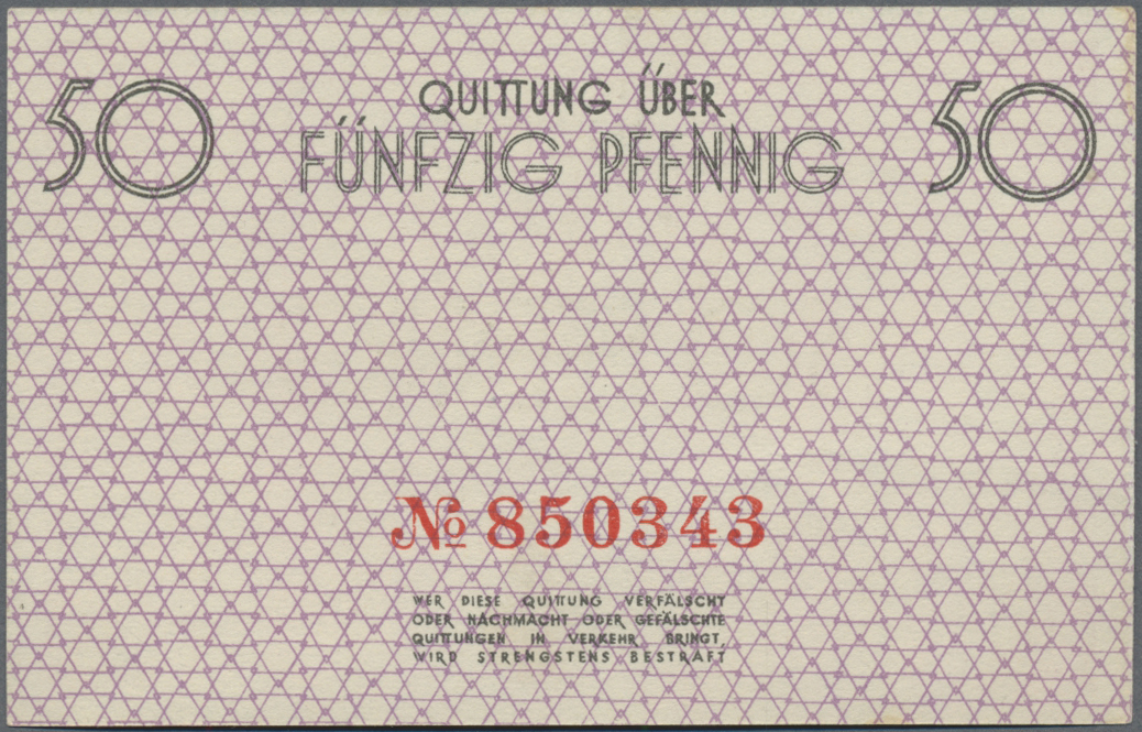 Lot 14598 - Deutschland - Konzentrations- und Kriegsgefangenenlager | Banknoten  -  Auktionshaus Christoph Gärtner GmbH & Co. KG 53rd AUCTION - Day 6 Coins/Banknotes