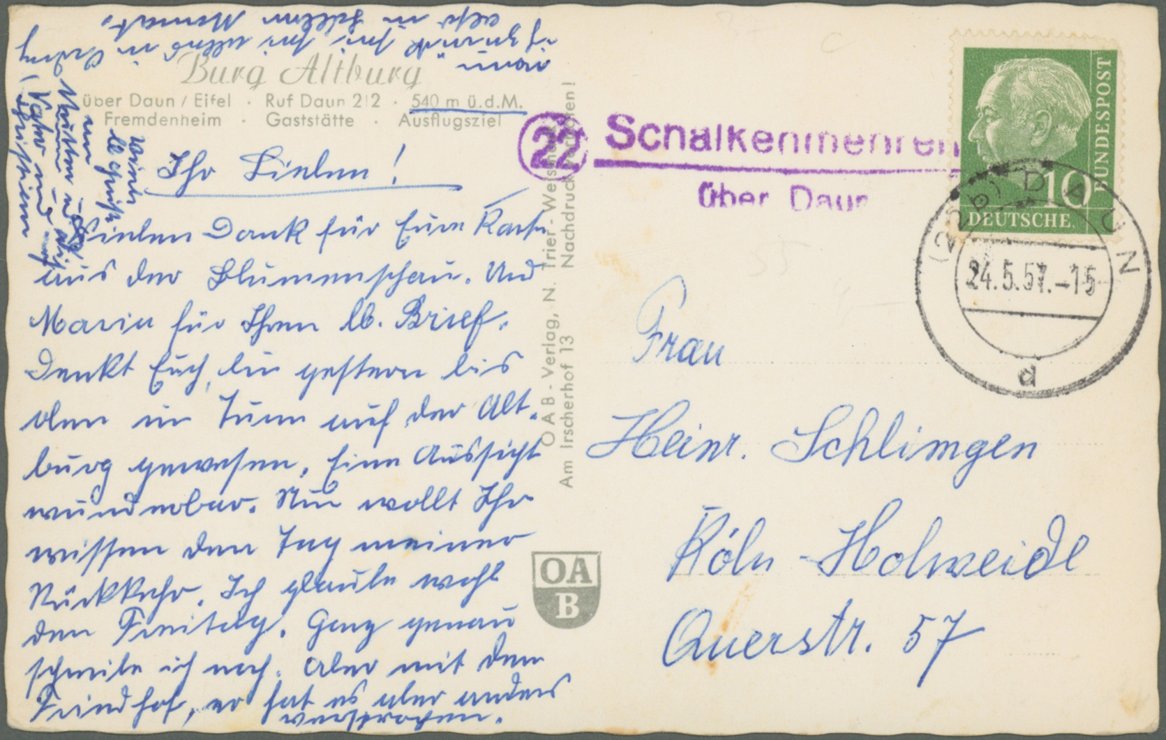 Lot 13577 - Heimat: Rheinland-Pfalz  -  Auktionshaus Christoph Gärtner GmbH & Co. KG 58th AUCTION - Day 5