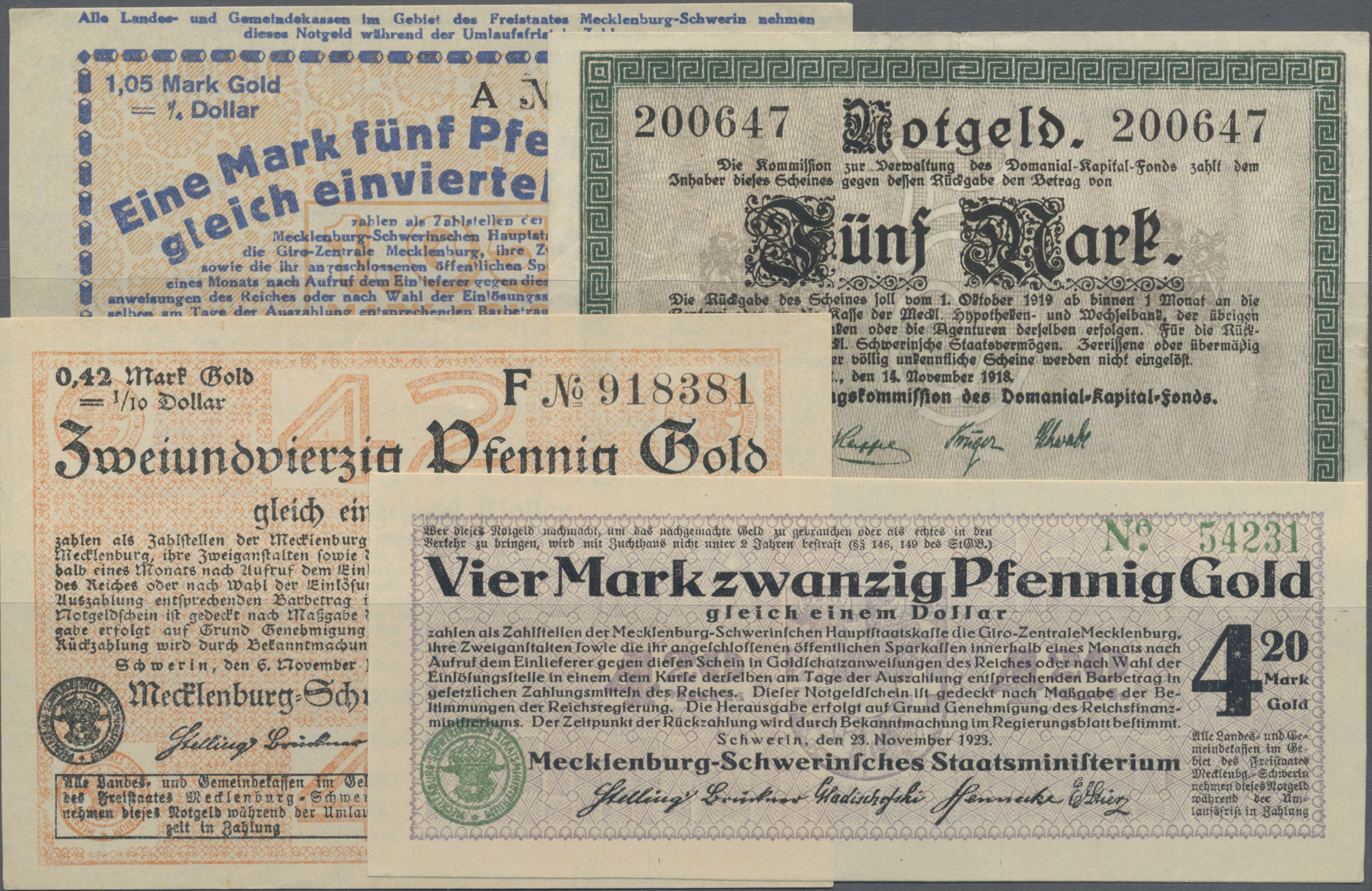 Lot 14816 - Deutschland - Länderscheine | Banknoten - Auktionshaus Christoph Gärtner GmbH & Co. KG 53rd AUCTION - Day 6 Coins & Banknotes Lot 14816 - Deutschland - Länderscheine | Banknoten - Auktionshaus Christoph Gärtner GmbH & Co. KG 53rd AUCTION - Day 6 Coins & Banknotes