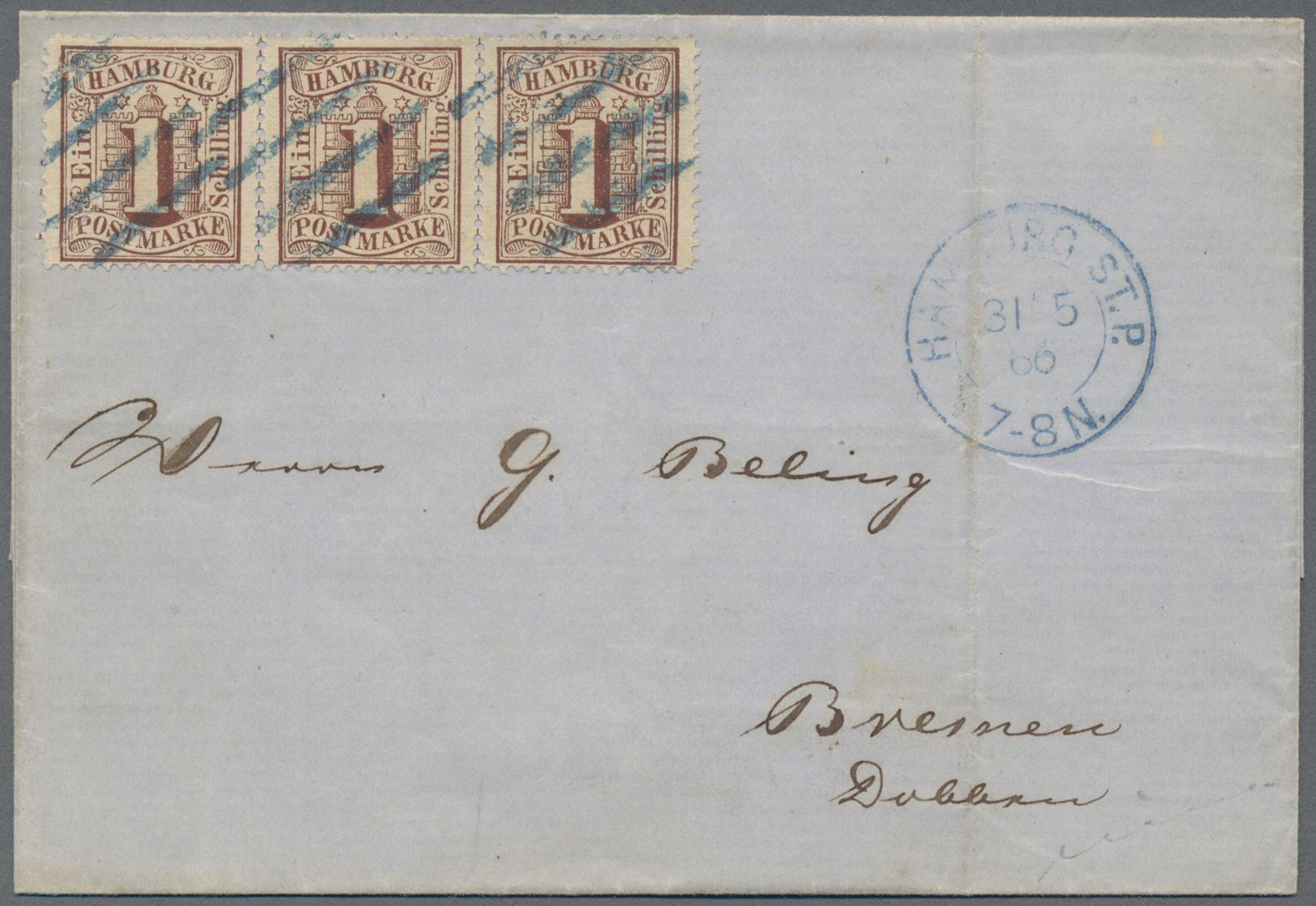 Lot 02903 - Hamburg - Marken und Briefe - Auktionshaus Christoph Gärtner GmbH & Co. KG 53rd AUCTION - Day 3 Germany Lot 02903 - Hamburg - Marken und Briefe - Auktionshaus Christoph Gärtner GmbH & Co. KG 53rd AUCTION - Day 3 Germany