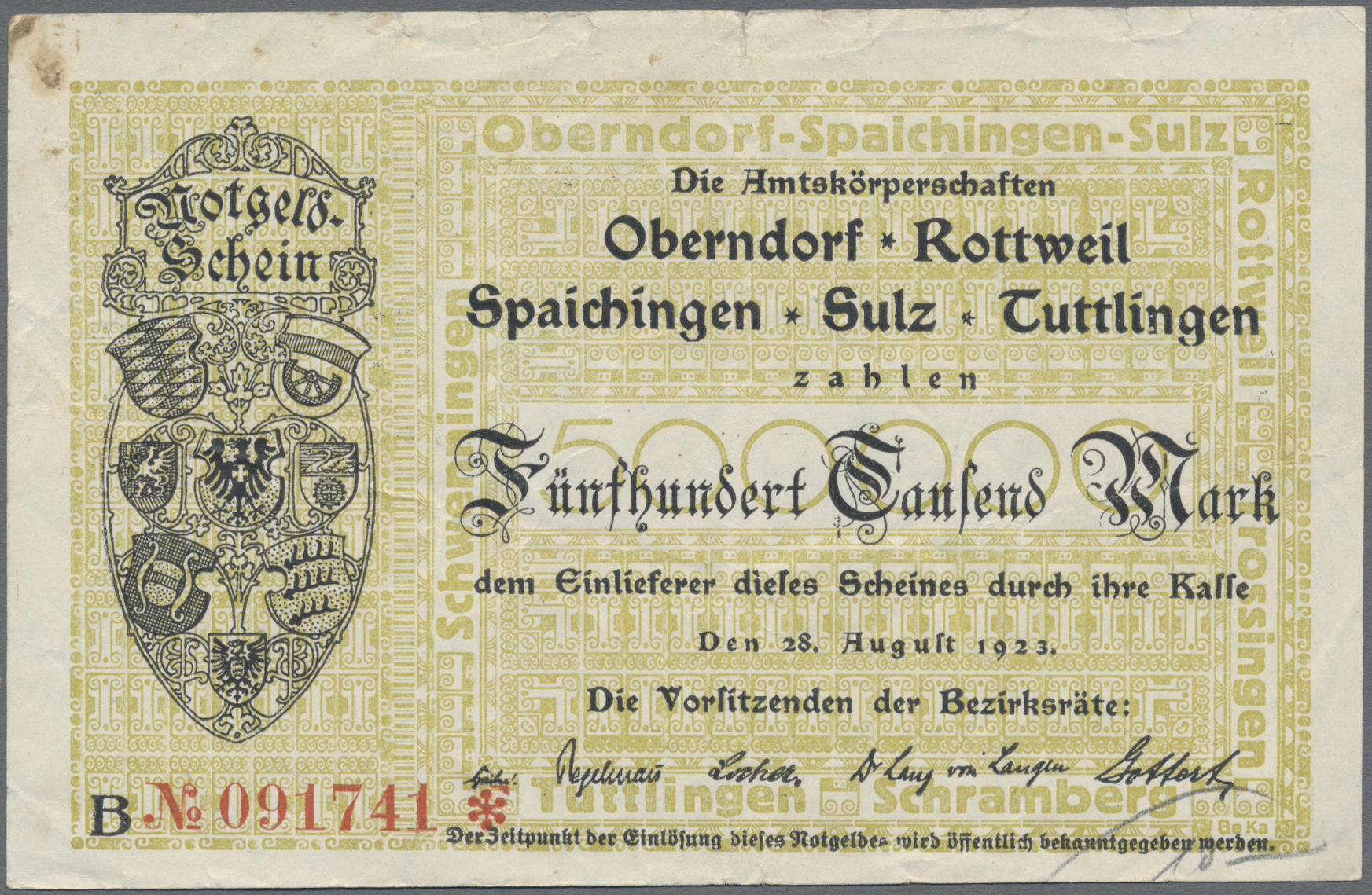 Lot 14804 - Deutschland - Deutsches Reich bis 1945 | Banknoten - Auktionshaus Christoph Gärtner GmbH & Co. KG 53rd AUCTION - Day 6 Coins/Banknotes Lot 14804 - Deutschland - Deutsches Reich bis 1945 | Banknoten - Auktionshaus Christoph Gärtner GmbH & Co. KG 53rd AUCTION - Day 6 Coins/Banknotes
