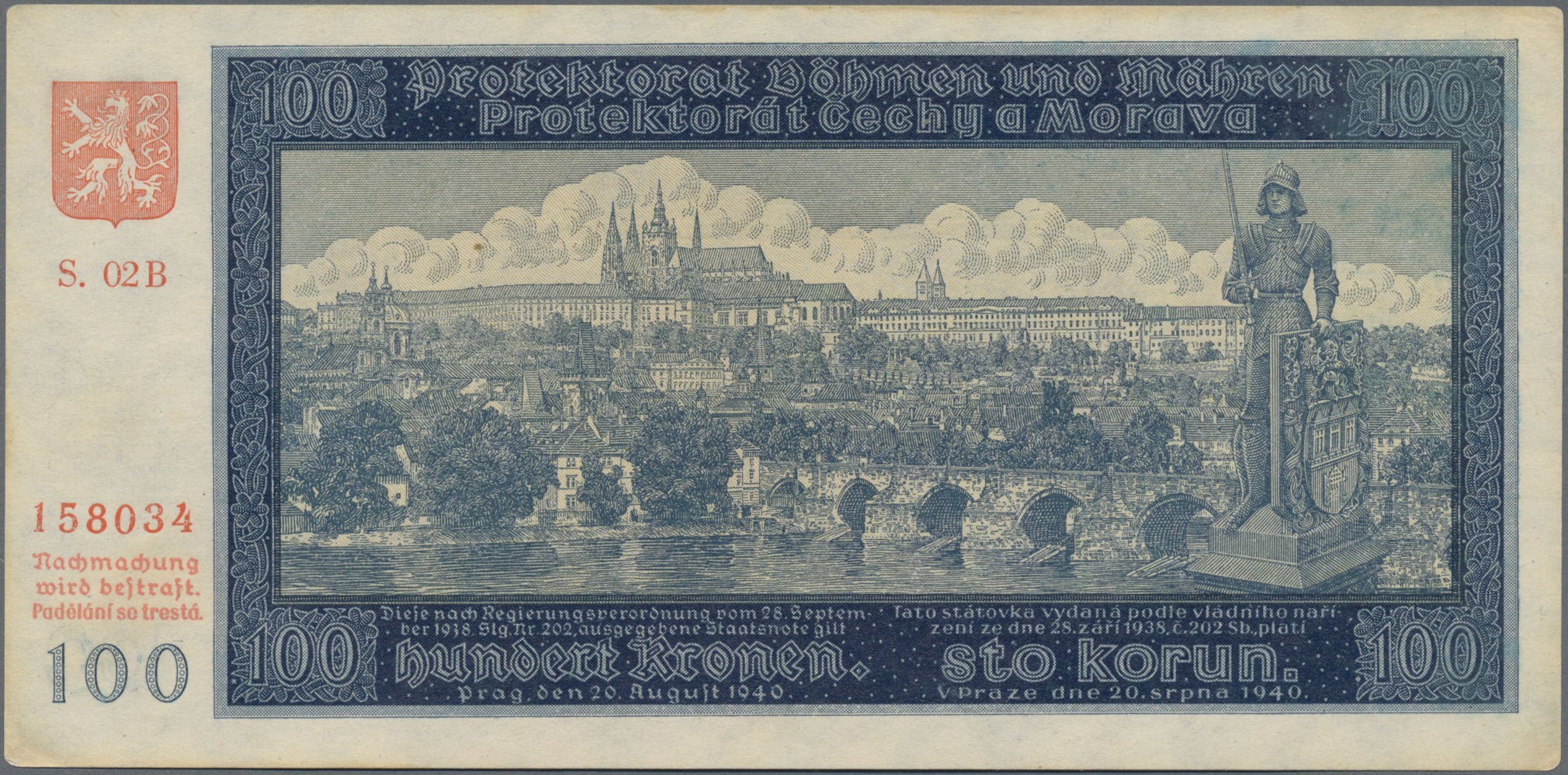 Lot 14577 - Deutschland - Nebengebiete Deutsches Reich | Banknoten  -  Auktionshaus Christoph Gärtner GmbH & Co. KG 53rd AUCTION - Day 6 Coins & Banknotes