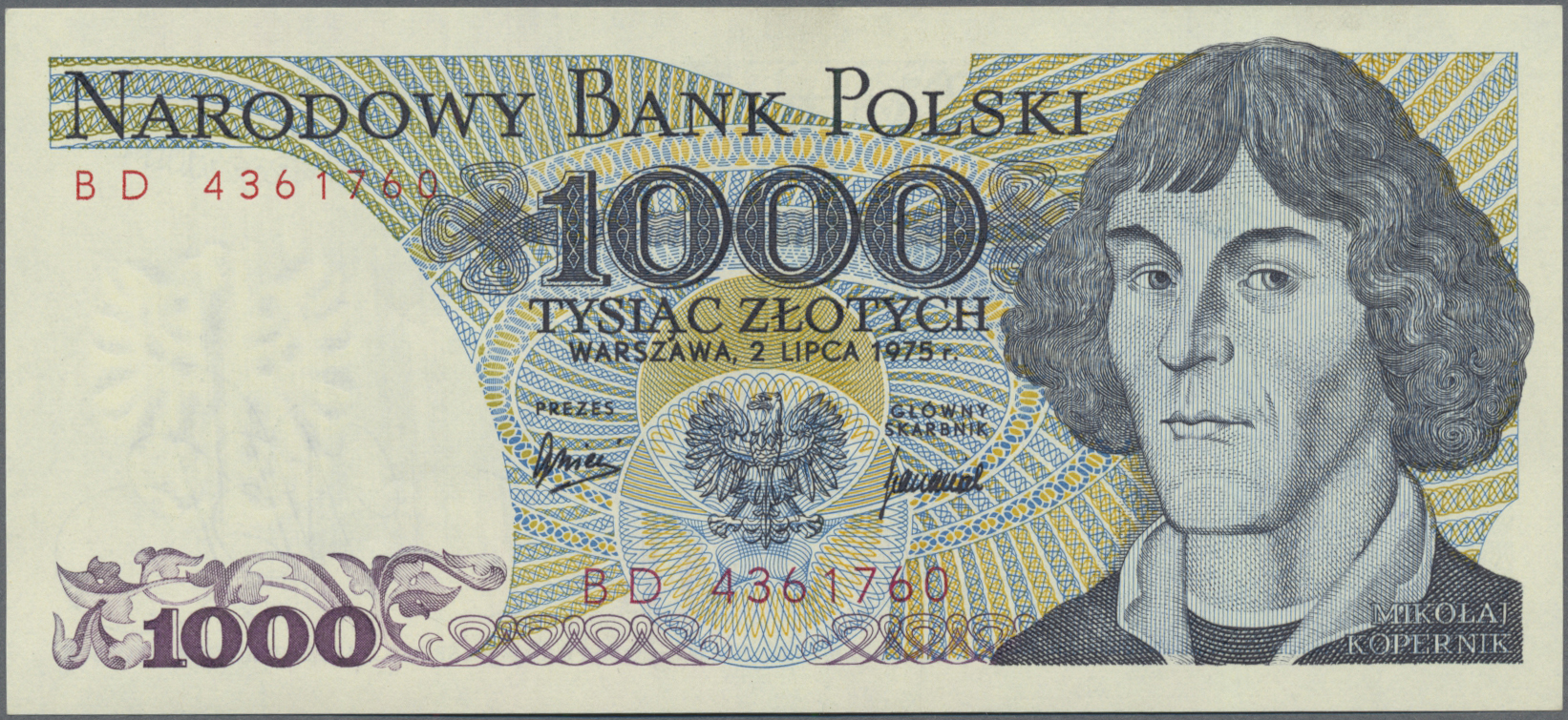 Lot 14245 - Poland / Polen | Banknoten - Auktionshaus Christoph Gärtner GmbH & Co. KG 53rd AUCTION - Day 6 Coins & Banknotes Lot 14245 - Poland / Polen | Banknoten - Auktionshaus Christoph Gärtner GmbH & Co. KG 53rd AUCTION - Day 6 Coins & Banknotes