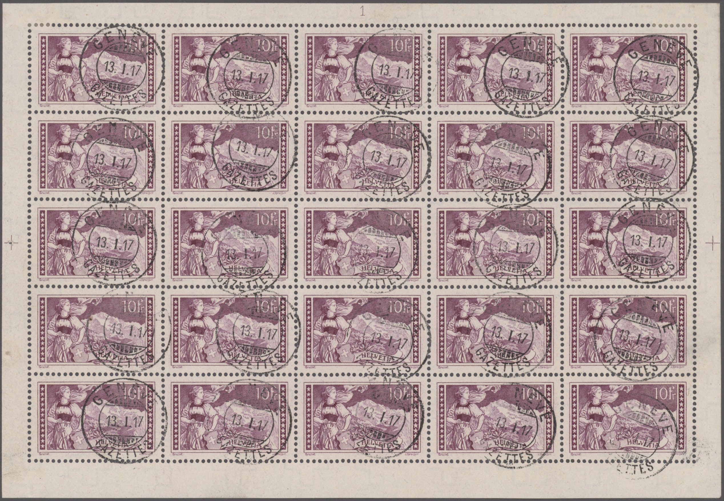 Lot 12693 - schweiz - Auktionshaus Christoph Gärtner GmbH & Co. KG 58th AUCTION - Day 4 Lot 12693 - schweiz - Auktionshaus Christoph Gärtner GmbH & Co. KG 58th AUCTION - Day 4