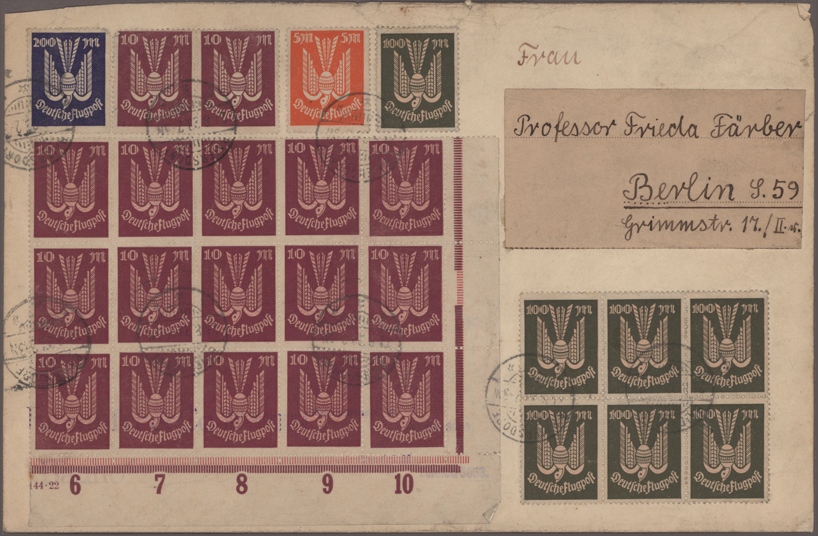Lot 05464 - Deutsches Reich - Inflation - Auktionshaus Christoph Gärtner GmbH & Co. KG 55th AUCTION - Day 3 Lot 05464 - Deutsches Reich - Inflation - Auktionshaus Christoph Gärtner GmbH & Co. KG 55th AUCTION - Day 3