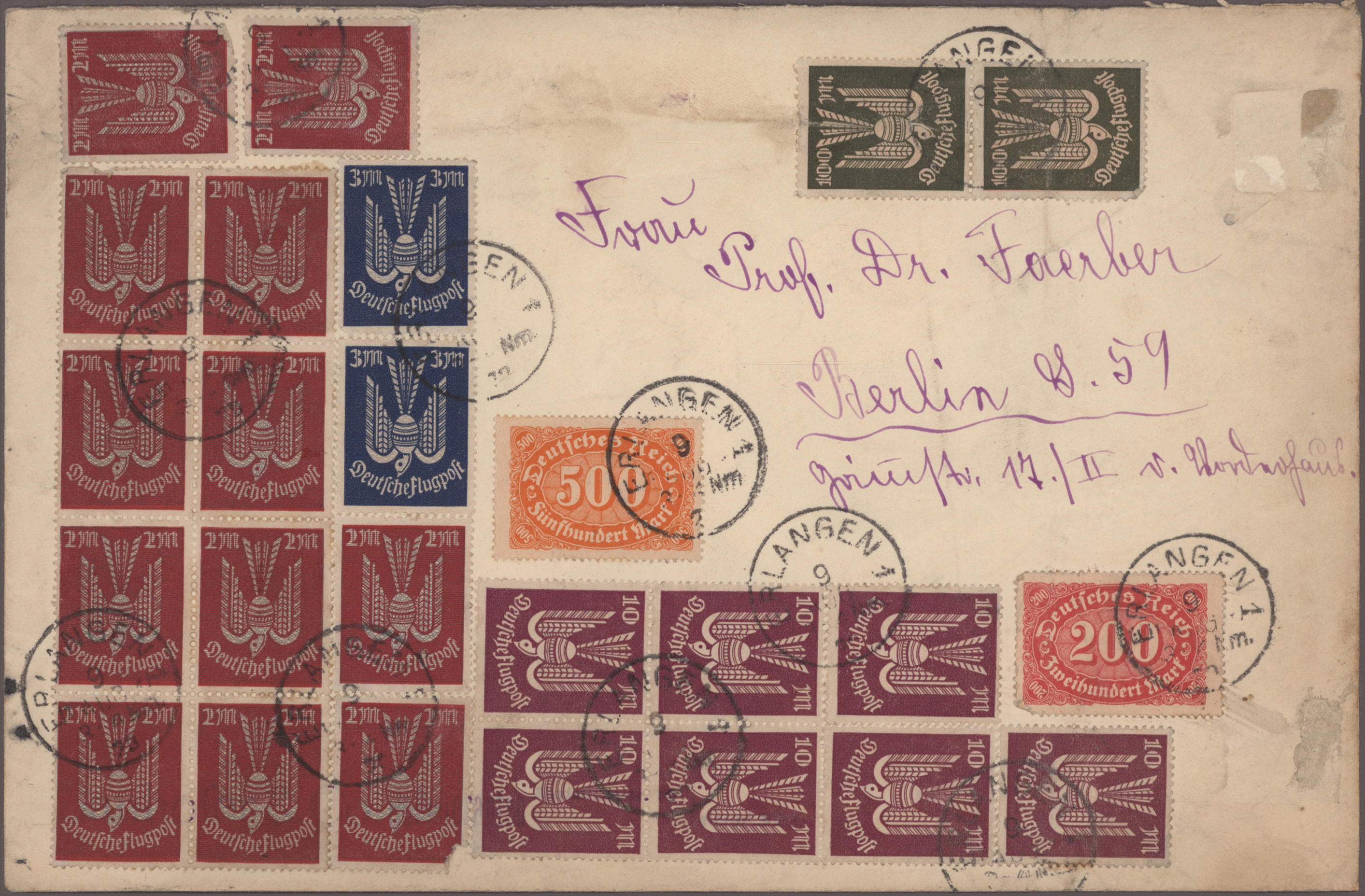 Lot 05467 - Deutsches Reich - Inflation - Auktionshaus Christoph Gärtner GmbH & Co. KG 55th AUCTION - Day 3 Lot 05467 - Deutsches Reich - Inflation - Auktionshaus Christoph Gärtner GmbH & Co. KG 55th AUCTION - Day 3