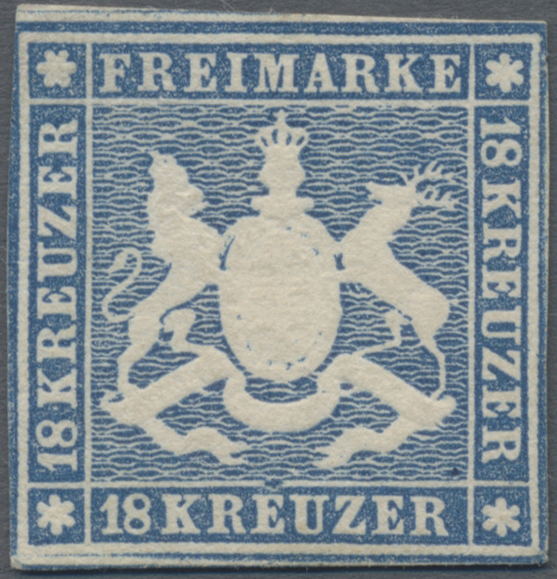Lot 04835 - Württemberg - Marken und Briefe  -  Auktionshaus Christoph Gärtner GmbH & Co. KG 57th AUCTION - Day 3