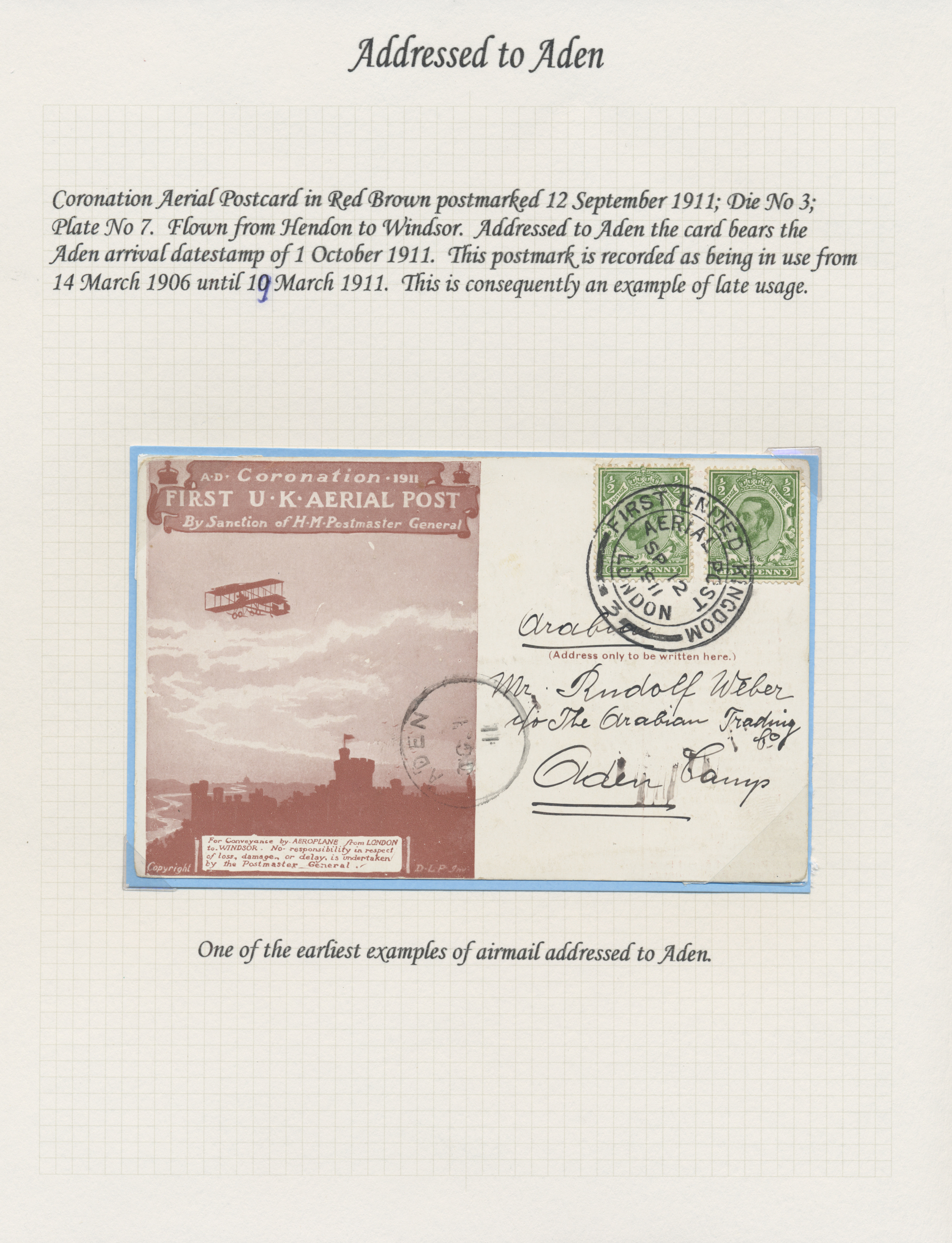 Lot 3 - aden  -  Auktionshaus Christoph Gärtner GmbH & Co. KG Special Auction 26.- 28. May 2020 Day 1 Collections Part 1