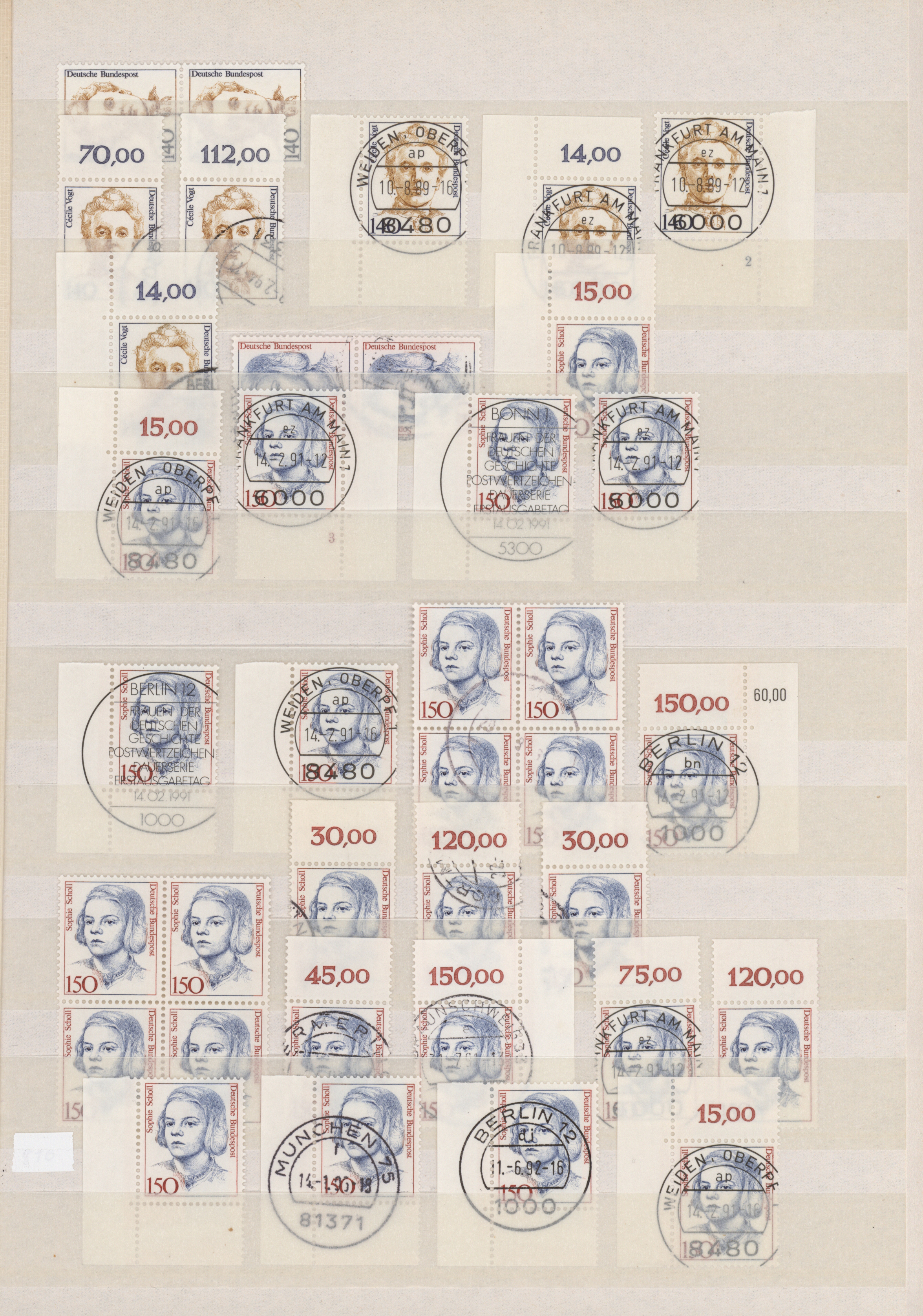Lot 11980 - bundesrepublik deutschland - Auktionshaus Christoph Gärtner GmbH & Co. KG 57th AUCTION - Day 5 Lot 11980 - bundesrepublik deutschland - Auktionshaus Christoph Gärtner GmbH & Co. KG 57th AUCTION - Day 5