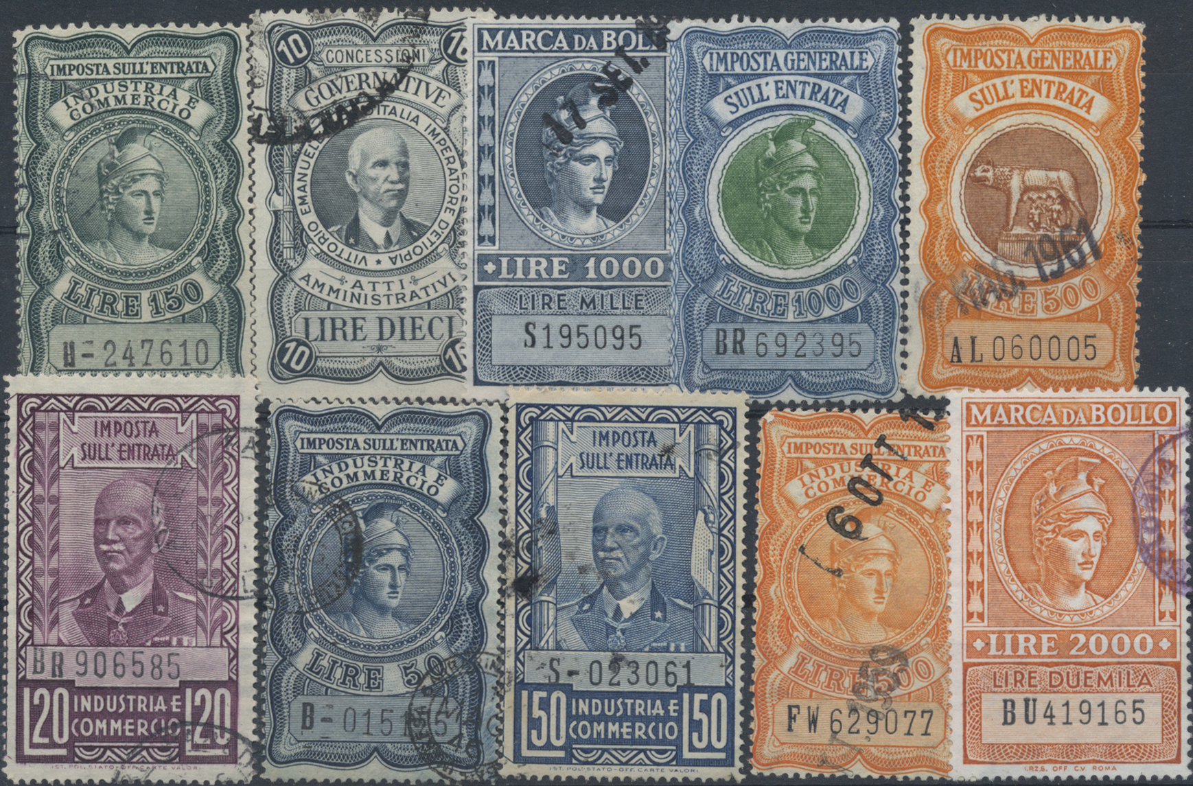 Lot 14186 - Italy / Italien | Banknoten - Auktionshaus Christoph Gärtner GmbH & Co. KG 53rd AUCTION - Day 6 Coins & Banknotes Lot 14186 - Italy / Italien | Banknoten - Auktionshaus Christoph Gärtner GmbH & Co. KG 53rd AUCTION - Day 6 Coins & Banknotes