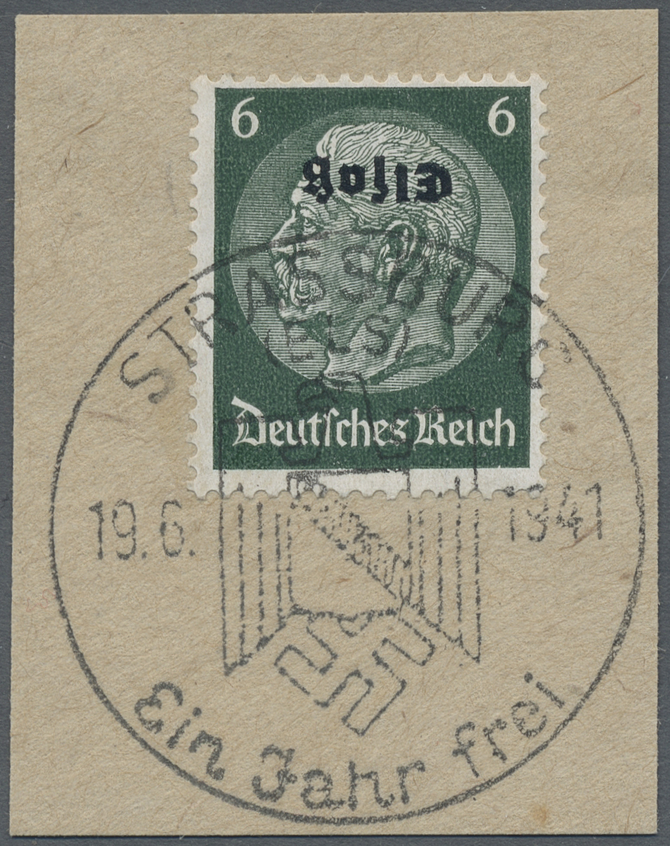 Lot 00185 - Dt. Besetzung II WK - Elsass - Auktionshaus Christoph Gärtner GmbH & Co. KG Intenational Rarities and contains lots from the collection of Peter Zgonc Lot 00185 - Dt. Besetzung II WK - Elsass - Auktionshaus Christoph Gärtner GmbH & Co. KG Intenational Rarities and contains lots from the collection of Peter Zgonc