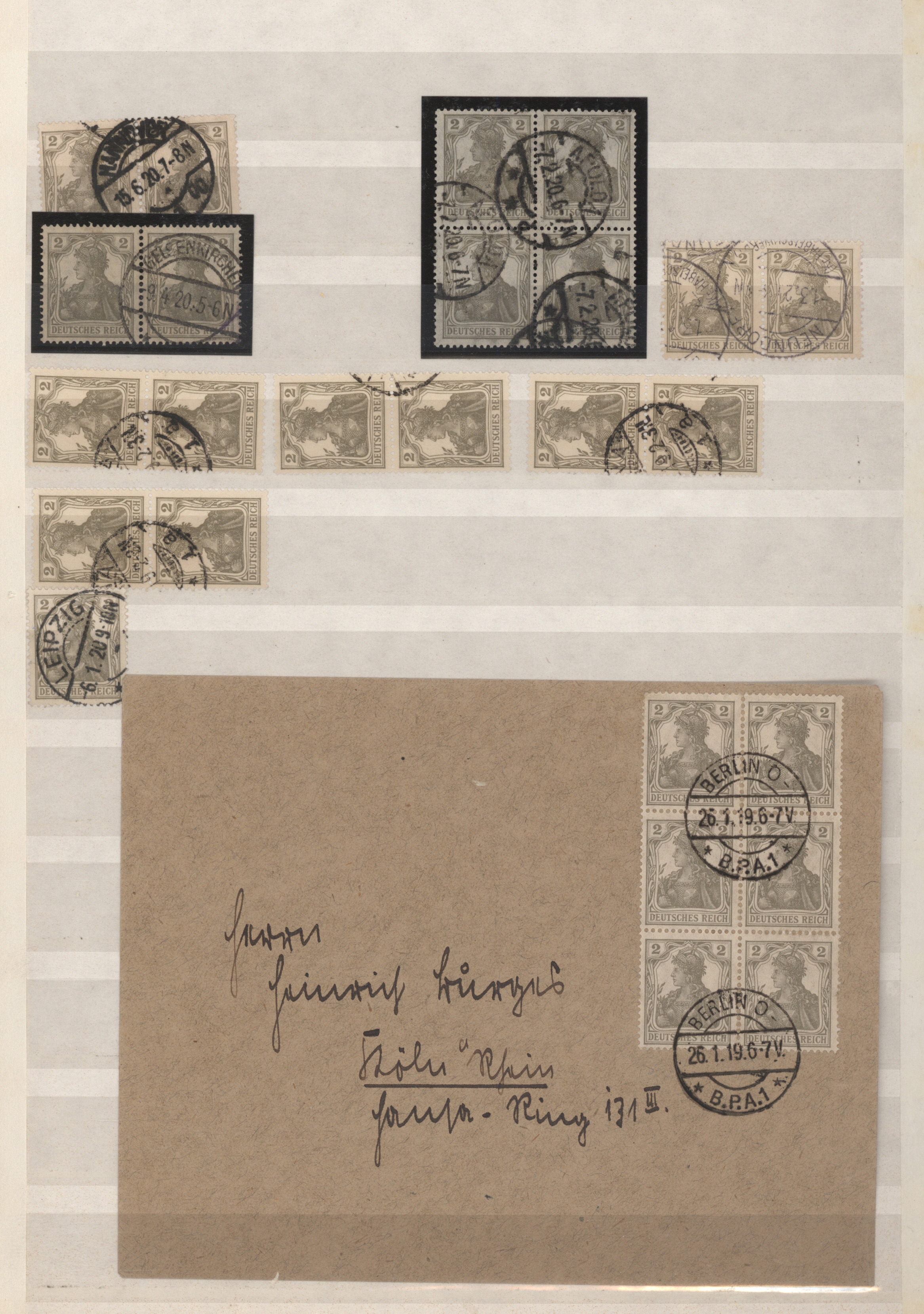 Lot 10627 - Deutsches Reich - Germania  -  Auktionshaus Christoph Gärtner GmbH & Co. KG 57th AUCTION - Day 5