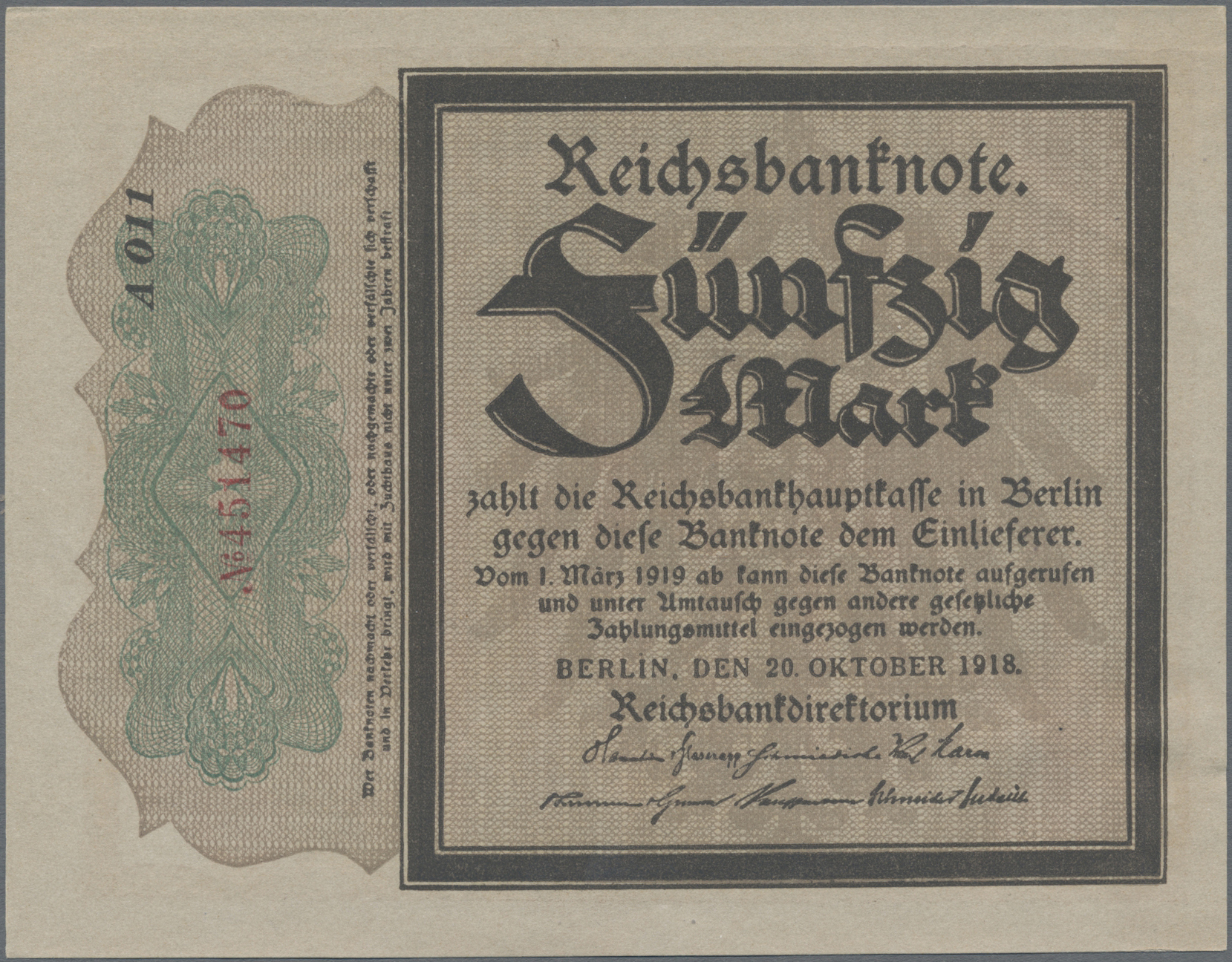 Lot 14805 - Deutschland - Deutsches Reich bis 1945 | Banknoten - Auktionshaus Christoph Gärtner GmbH & Co. KG 53rd AUCTION - Day 6 Coins & Banknotes Lot 14805 - Deutschland - Deutsches Reich bis 1945 | Banknoten - Auktionshaus Christoph Gärtner GmbH & Co. KG 53rd AUCTION - Day 6 Coins & Banknotes