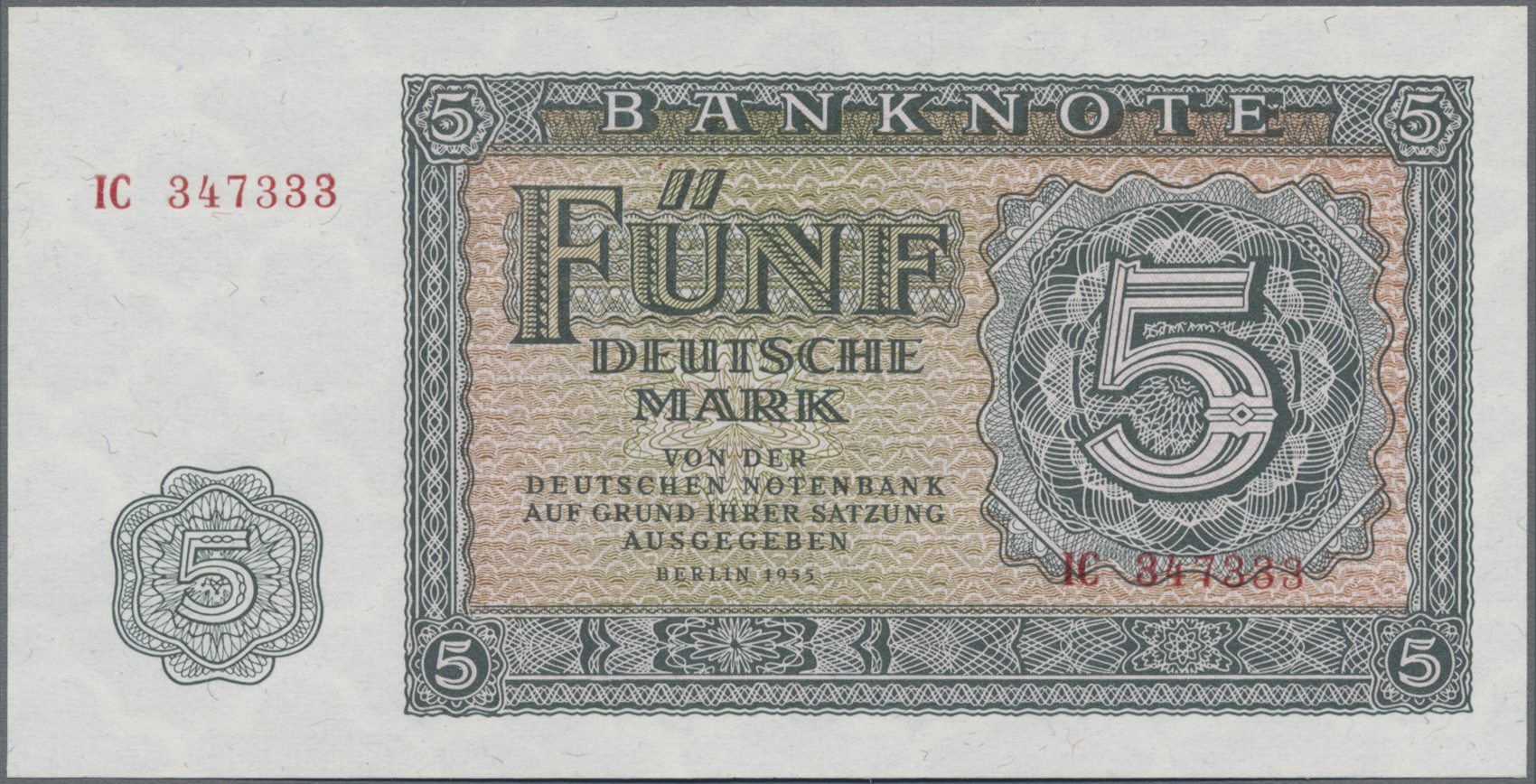 Lot 14549 - Deutschland - DDR | Banknoten  -  Auktionshaus Christoph Gärtner GmbH & Co. KG 53rd AUCTION - Day 6 Coins & Banknotes