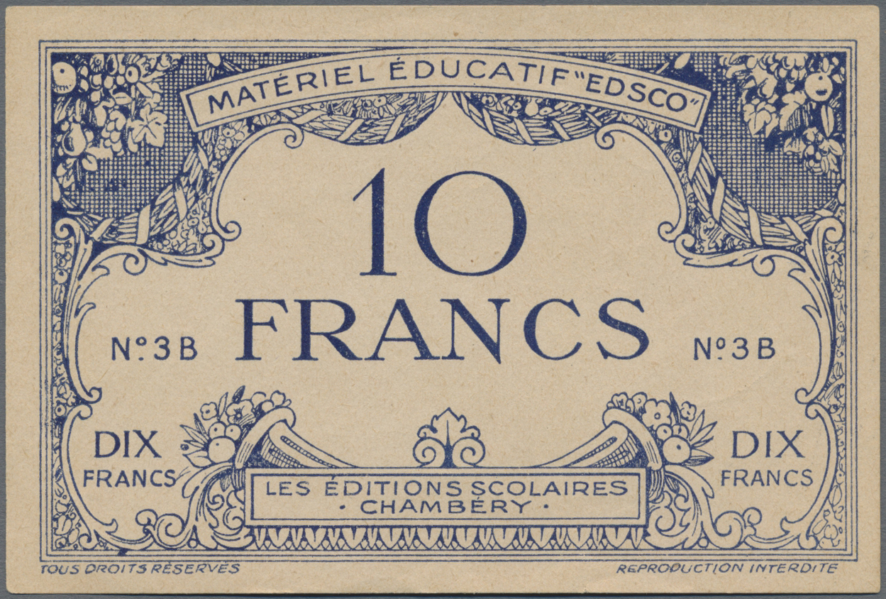 Lot 14418 - France / Frankreich | Banknoten - Auktionshaus Christoph Gärtner GmbH & Co. KG 53rd AUCTION - Day 6 Coins & Banknotes Lot 14418 - France / Frankreich | Banknoten - Auktionshaus Christoph Gärtner GmbH & Co. KG 53rd AUCTION - Day 6 Coins & Banknotes