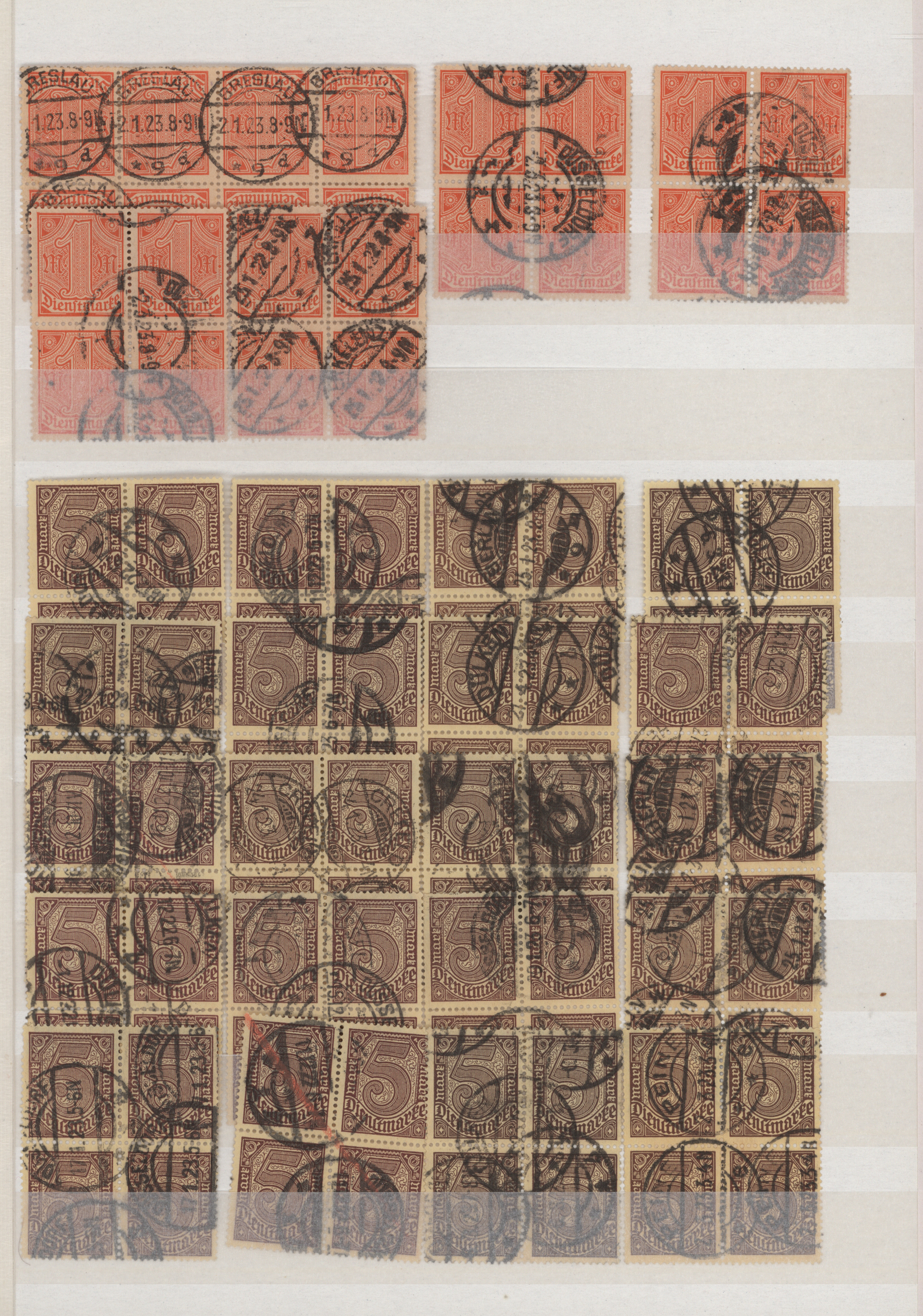 Lot 10635 - Deutsches Reich - Inflation  -  Auktionshaus Christoph Gärtner GmbH & Co. KG 57th AUCTION - Day 5