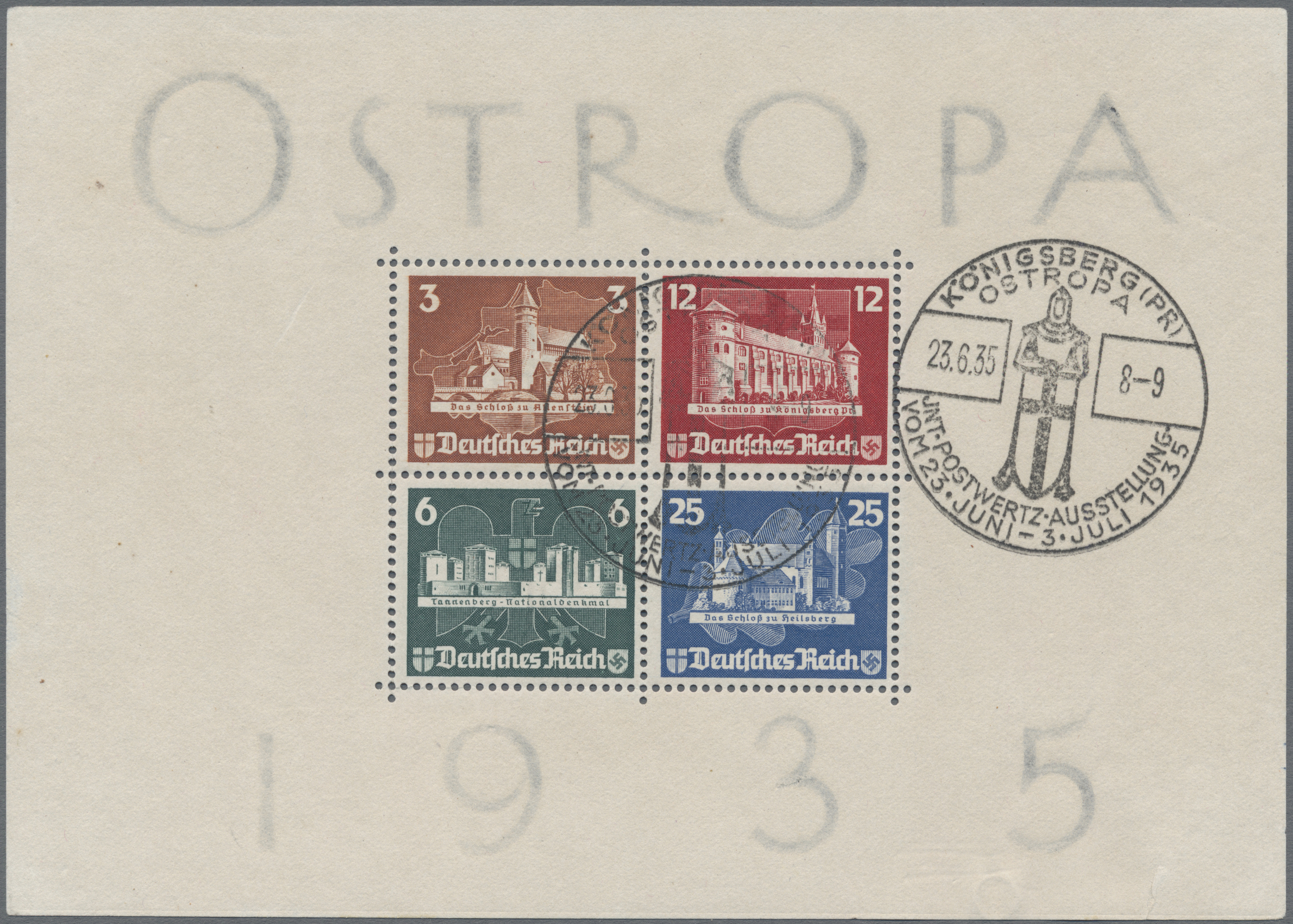 Lot 05226 - Deutsches Reich - 3. Reich - Auktionshaus Christoph Gärtner GmbH & Co. KG 57th AUCTION - Day 3 Lot 05226 - Deutsches Reich - 3. Reich - Auktionshaus Christoph Gärtner GmbH & Co. KG 57th AUCTION - Day 3