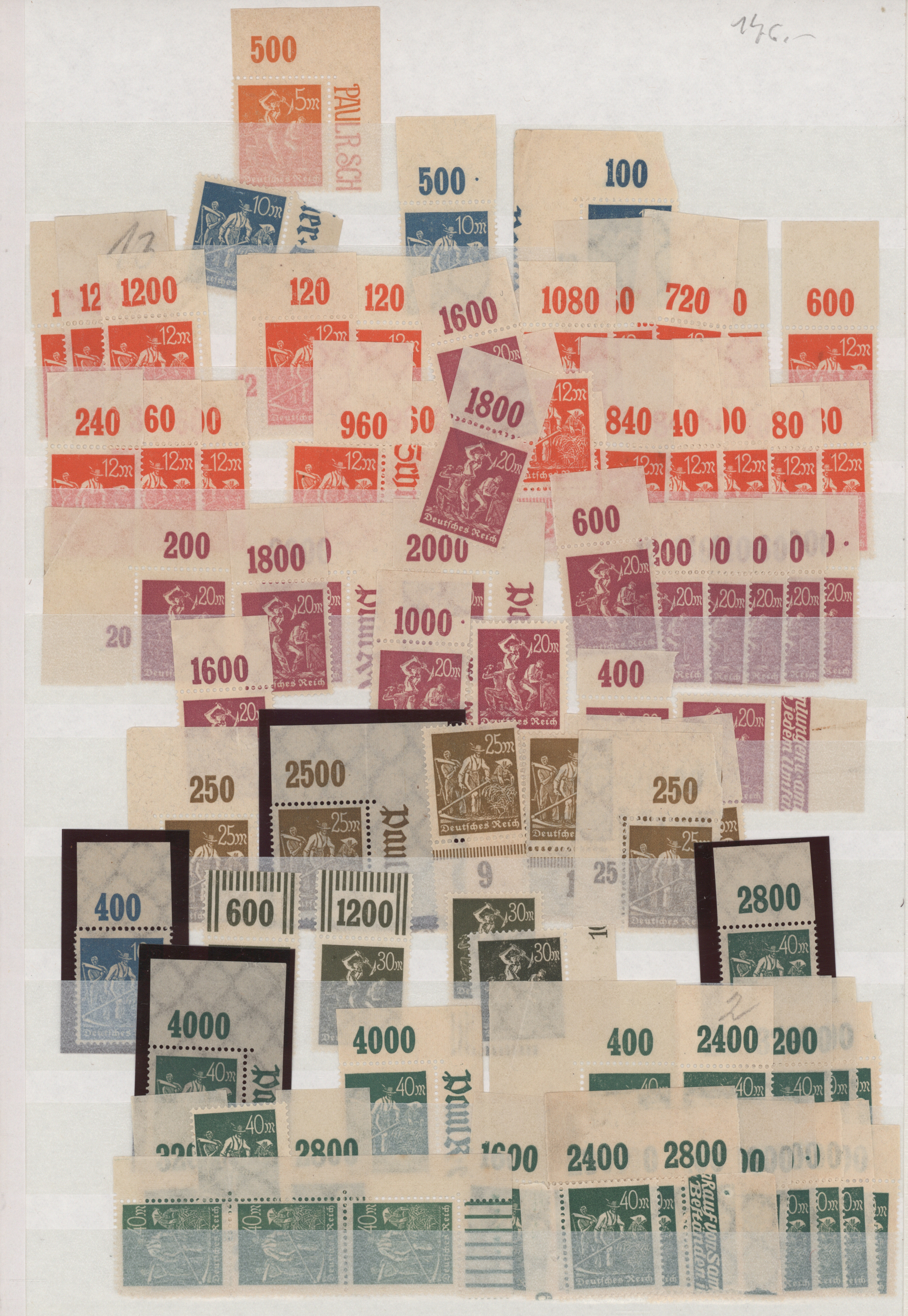 Lot 10653 - Deutsches Reich - Inflation  -  Auktionshaus Christoph Gärtner GmbH & Co. KG 57th AUCTION - Day 5