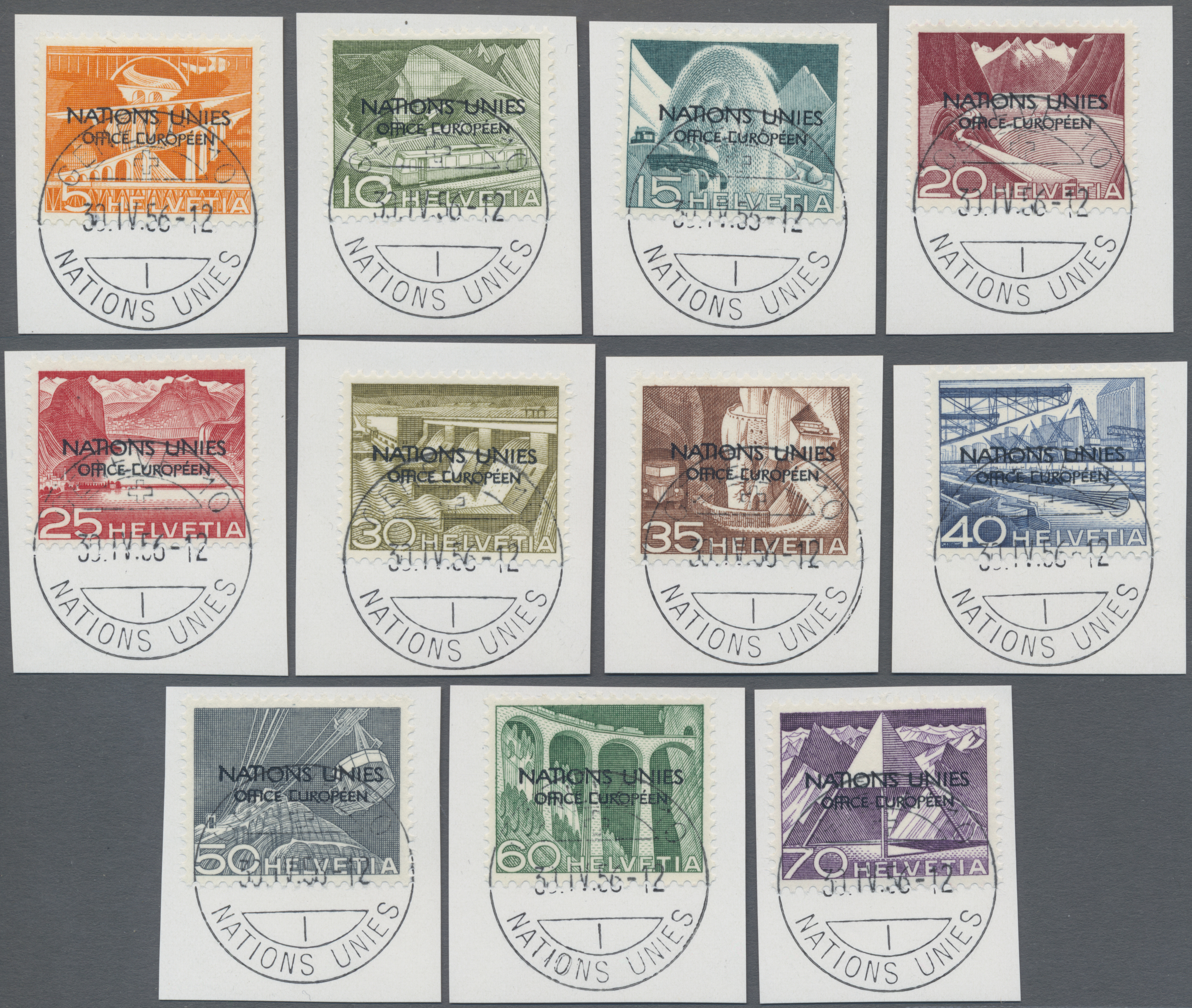 Lot 02550 - Schweiz - Europäisches Amt der Vereinten Nationen (ONU/UNO)  -  Auktionshaus Christoph Gärtner GmbH & Co. KG 53rd AUCTION - Day 2 Overseas, Europe