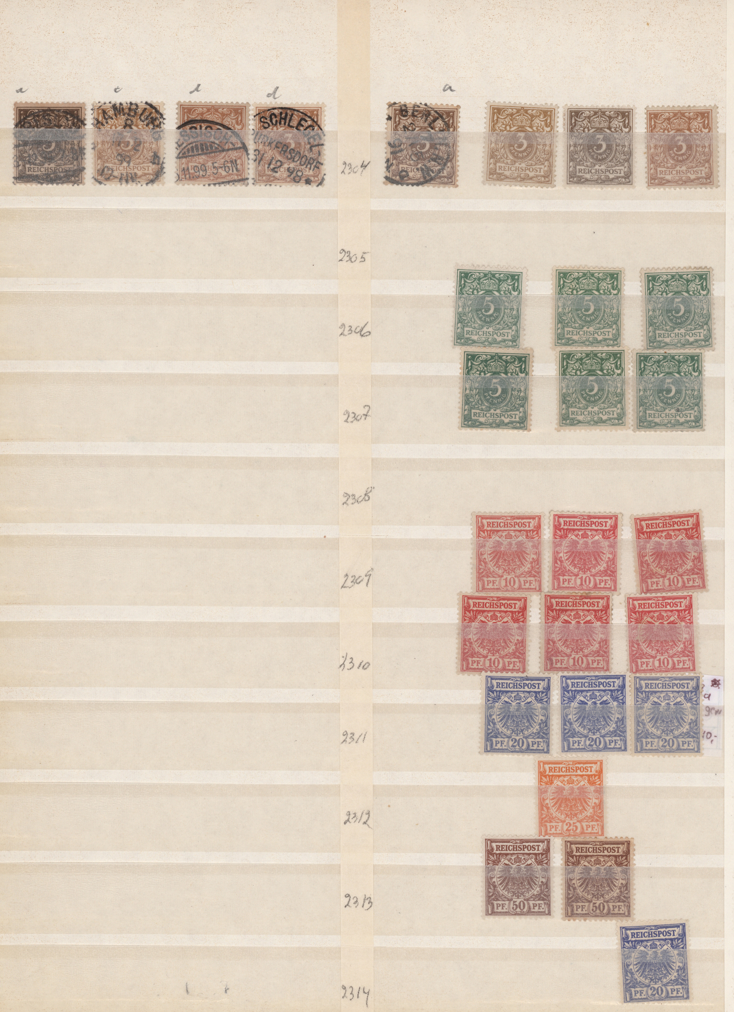 Lot 10611 - Deutsches Reich - Krone / Adler  -  Auktionshaus Christoph Gärtner GmbH & Co. KG 57th AUCTION - Day 5