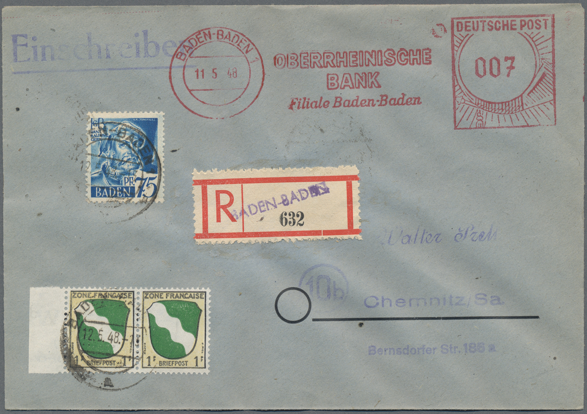 Stamp Auction deutschland nach 1945 52nd Auction Day 6, lot 18151