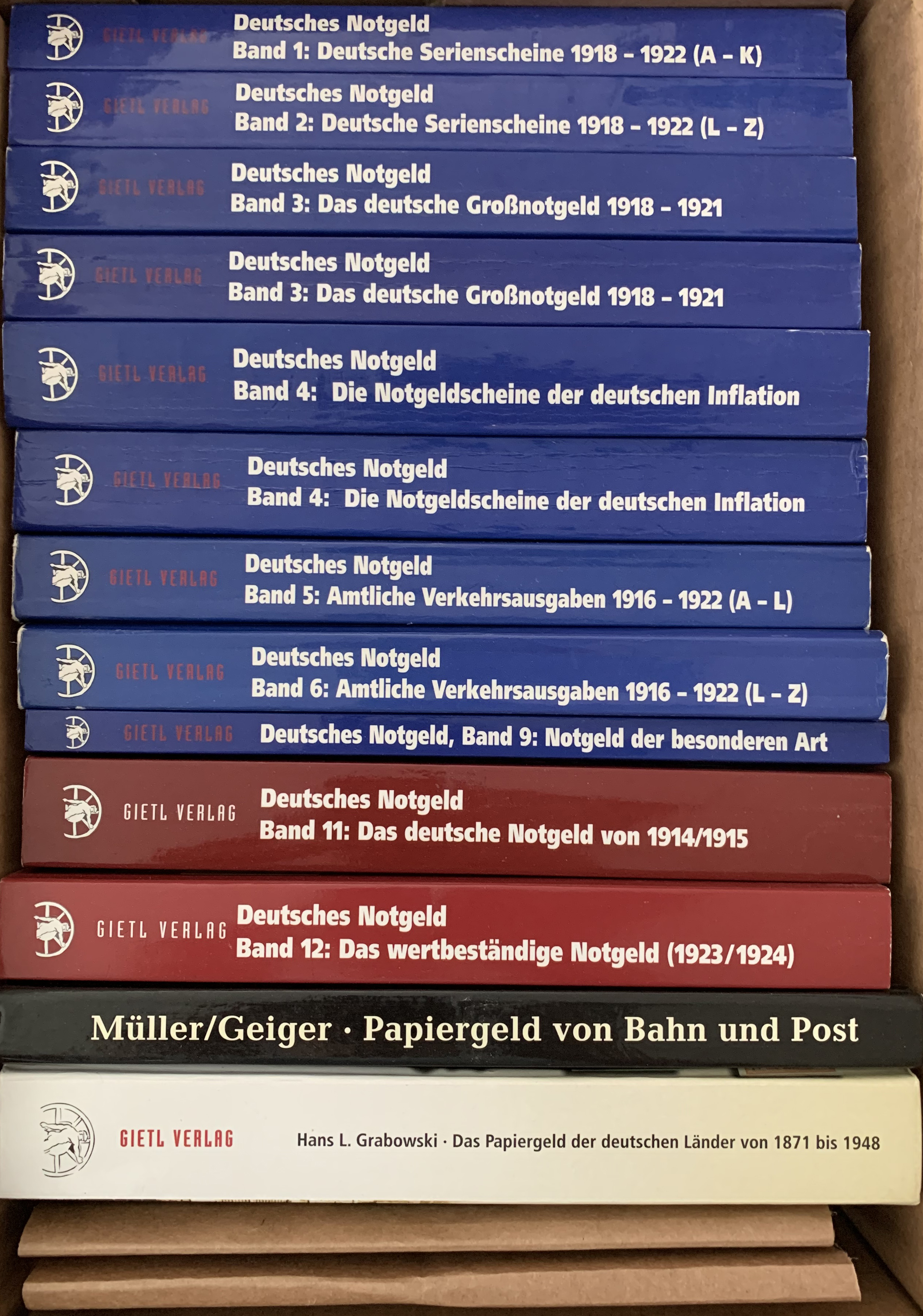 Lot 14873 - Literatur | Banknoten - Auktionshaus Christoph Gärtner GmbH & Co. KG 53rd AUCTION - Day 6 Coins/Banknotes Lot 14873 - Literatur | Banknoten - Auktionshaus Christoph Gärtner GmbH & Co. KG 53rd AUCTION - Day 6 Coins/Banknotes