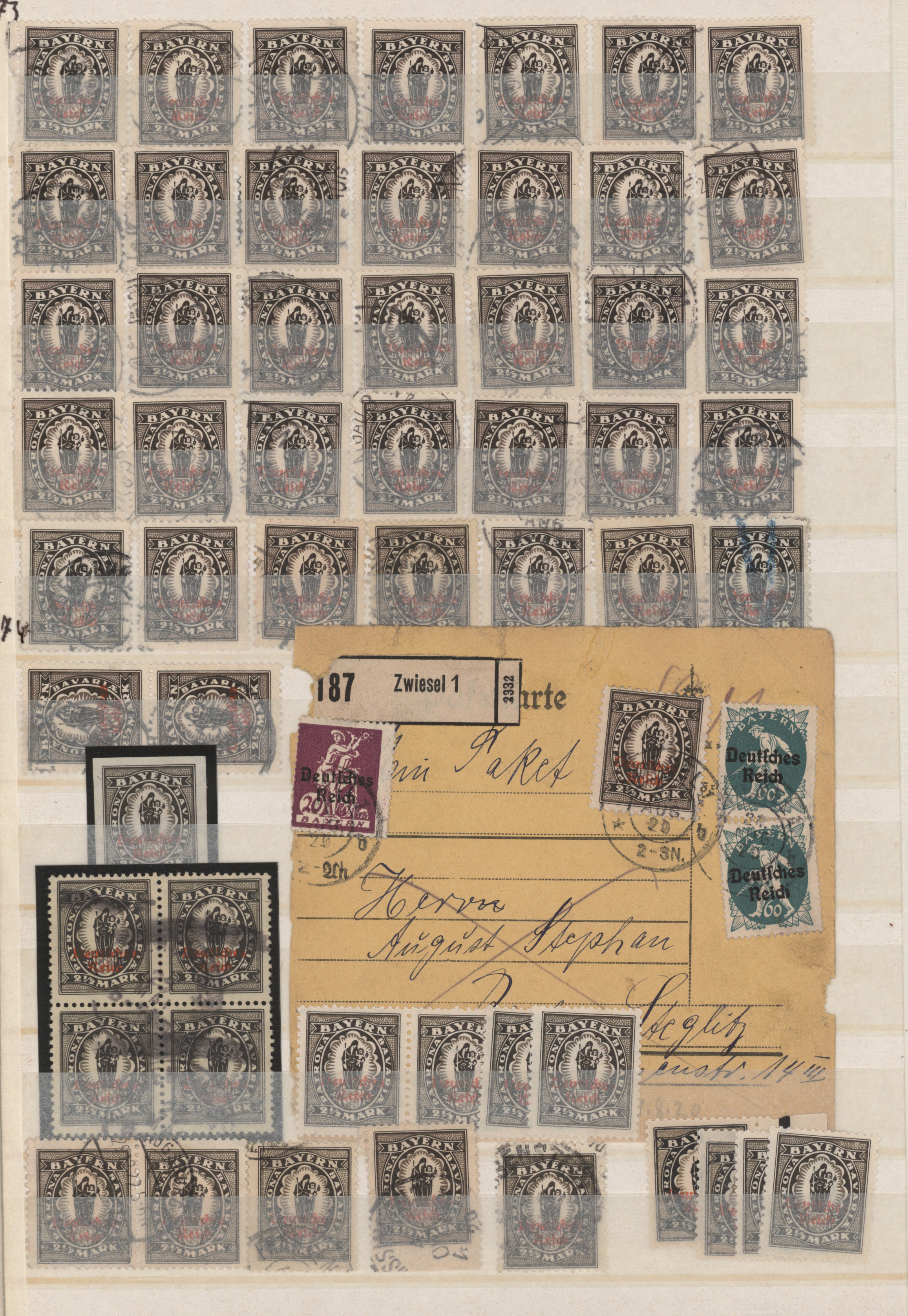 Lot 10652 - Deutsches Reich - Inflation  -  Auktionshaus Christoph Gärtner GmbH & Co. KG 57th AUCTION - Day 5