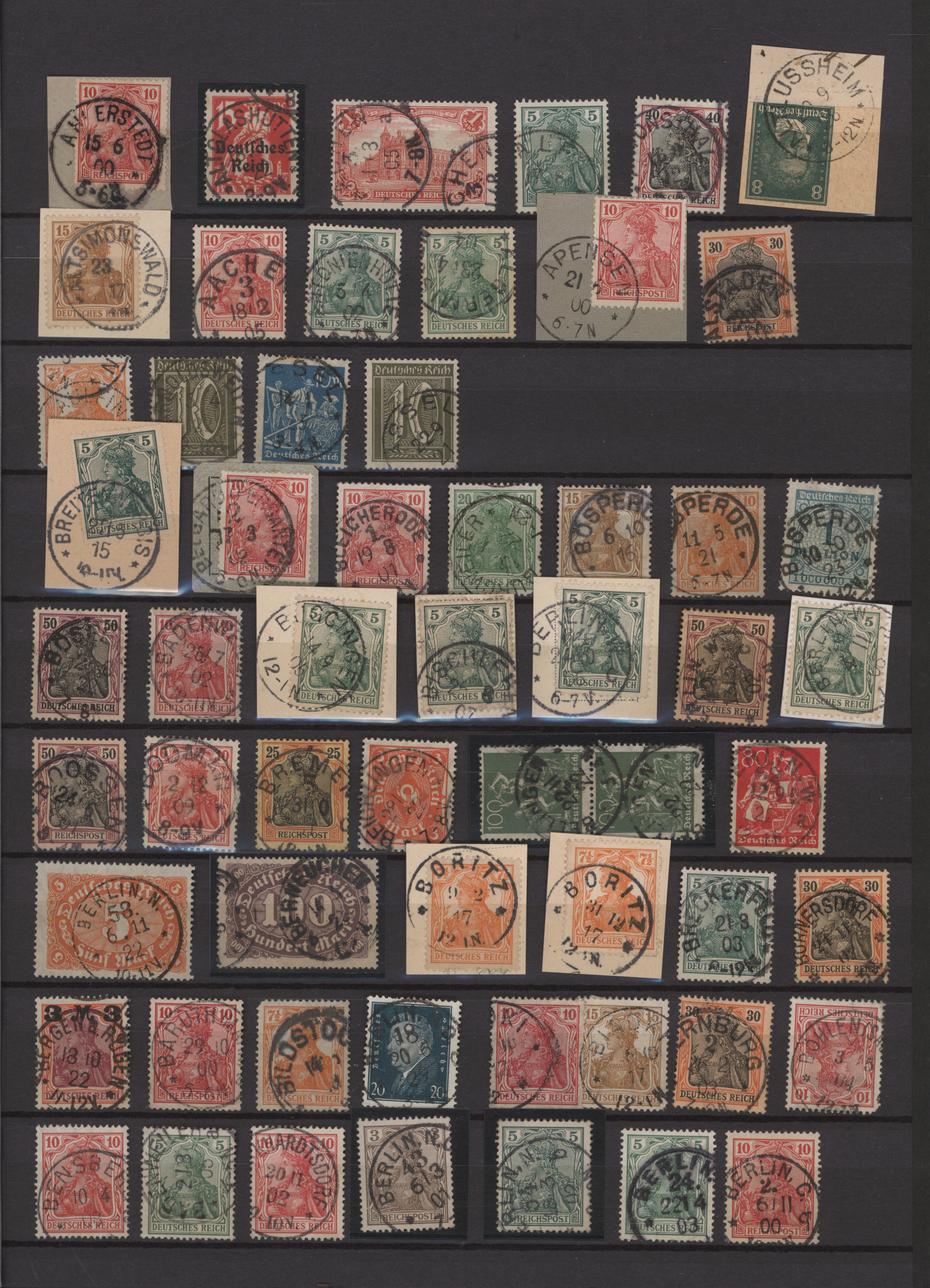 Lot 10921 - deutsches reich - stempel - Auktionshaus Christoph Gärtner GmbH & Co. KG 57th AUCTION - Day 5 Lot 10921 - deutsches reich - stempel - Auktionshaus Christoph Gärtner GmbH & Co. KG 57th AUCTION - Day 5
