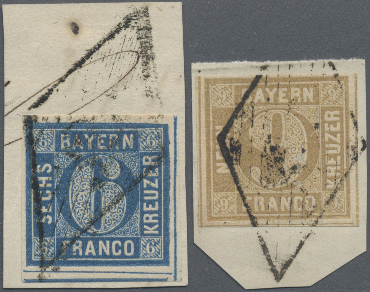 Lot 02449 - Bayern - Ortsstempel  -  Auktionshaus Christoph Gärtner GmbH & Co. KG 50th Auction Anniversary Auction - Day 7