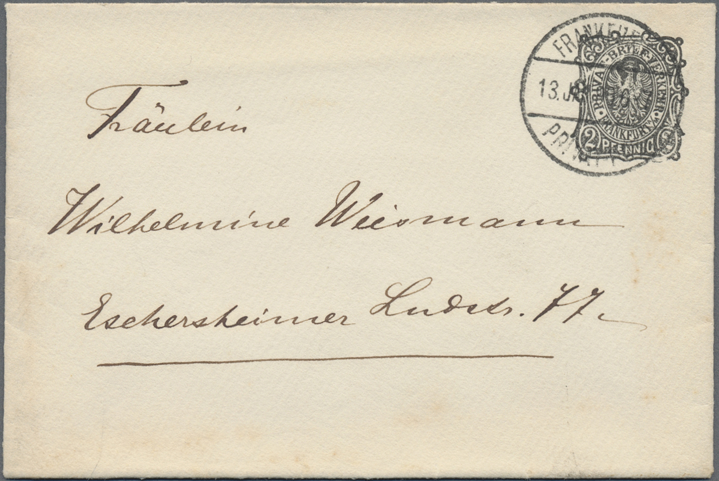 Lot 10303 - Deutsches Reich - Privatpost (Stadtpost) - Auktionshaus Christoph Gärtner GmbH & Co. KG 58th AUCTION - Day 3 Lot 10303 - Deutsches Reich - Privatpost (Stadtpost) - Auktionshaus Christoph Gärtner GmbH & Co. KG 58th AUCTION - Day 3