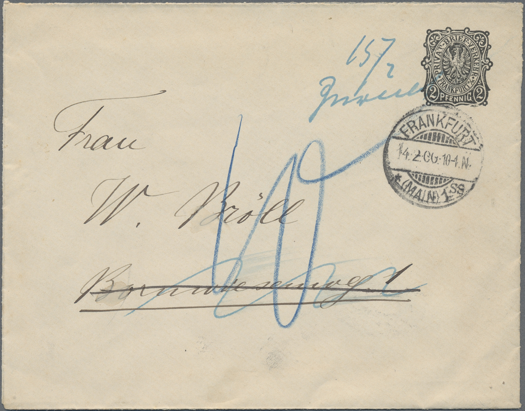 Lot 10304 - Deutsches Reich - Privatpost (Stadtpost) - Auktionshaus Christoph Gärtner GmbH & Co. KG 58th AUCTION - Day 3 Lot 10304 - Deutsches Reich - Privatpost (Stadtpost) - Auktionshaus Christoph Gärtner GmbH & Co. KG 58th AUCTION - Day 3