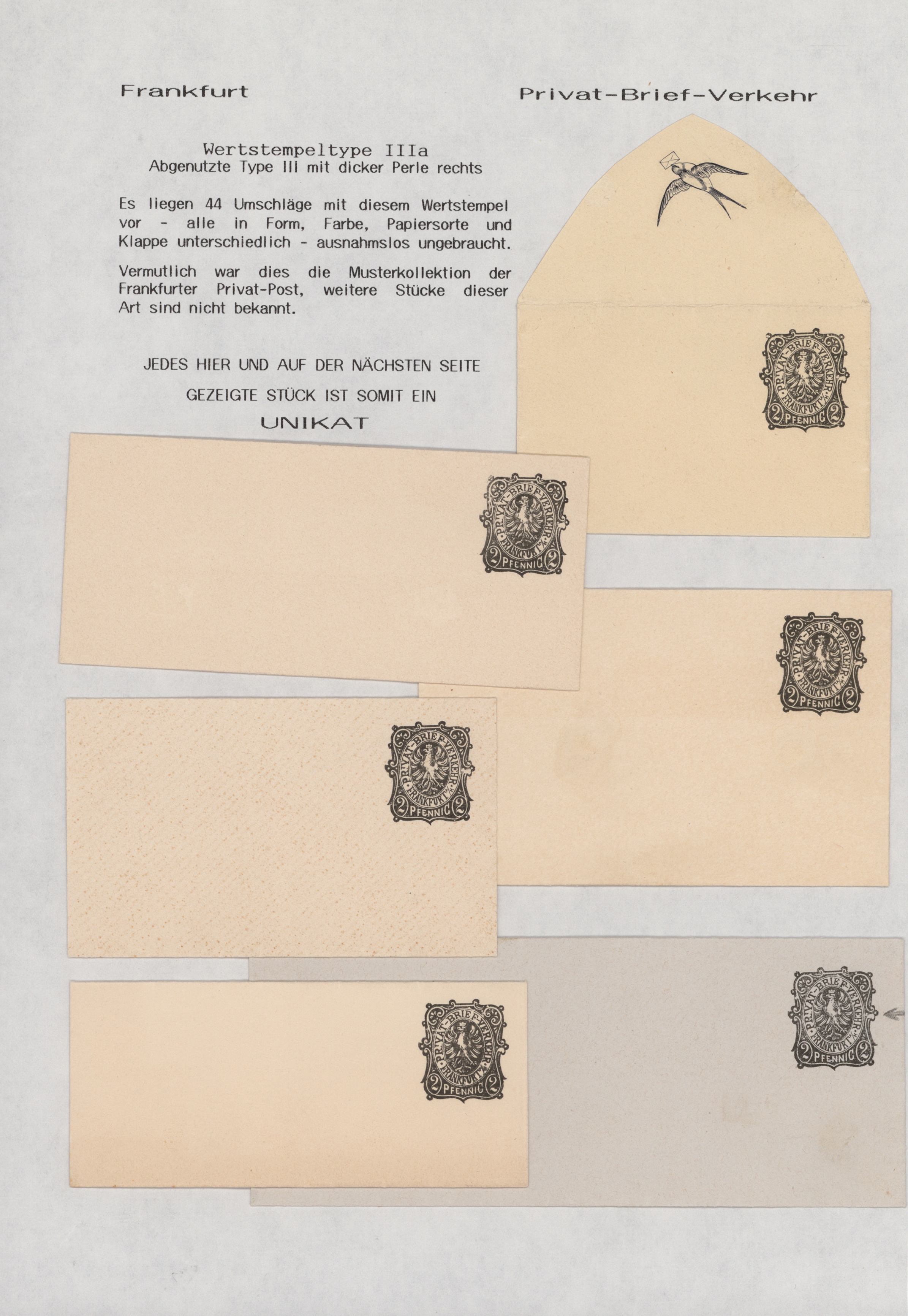 Lot 10310 - Deutsches Reich - Privatpost (Stadtpost) - Auktionshaus Christoph Gärtner GmbH & Co. KG 58th AUCTION - Day 3 Lot 10310 - Deutsches Reich - Privatpost (Stadtpost) - Auktionshaus Christoph Gärtner GmbH & Co. KG 58th AUCTION - Day 3