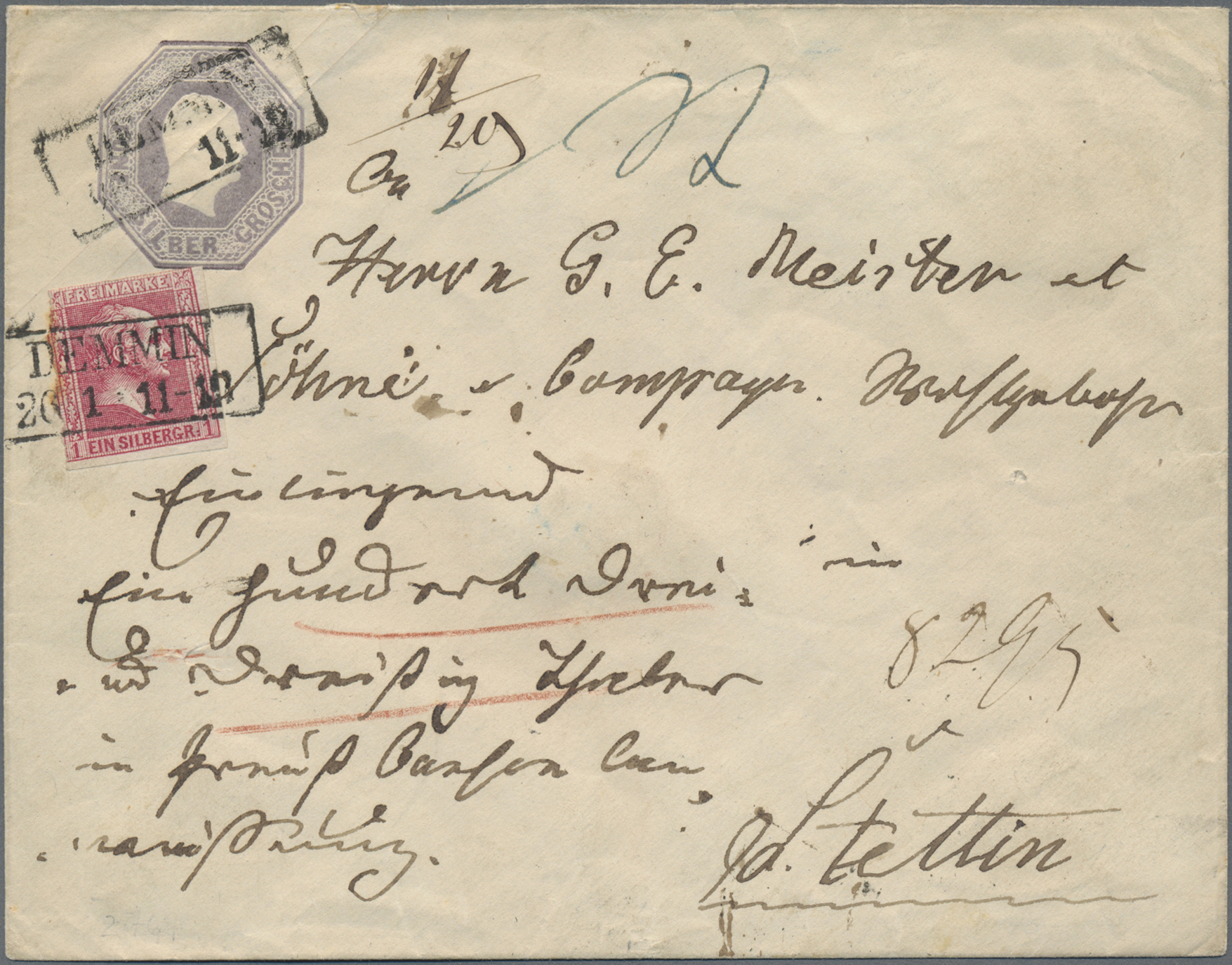 Lot 03018 - Preußen - Ganzsachen - Auktionshaus Christoph Gärtner GmbH & Co. KG 53rd AUCTION - Day 3 Germany Lot 03018 - Preußen - Ganzsachen - Auktionshaus Christoph Gärtner GmbH & Co. KG 53rd AUCTION - Day 3 Germany