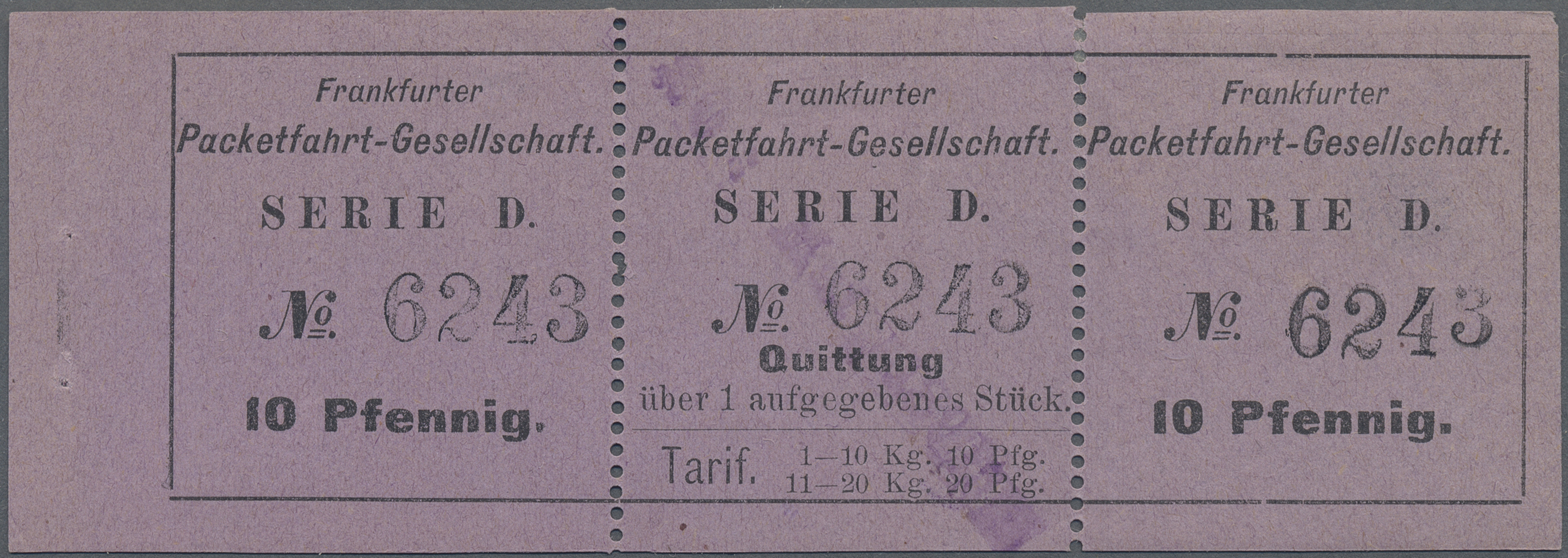 Lot 10302 - Deutsches Reich - Privatpost (Stadtpost) - Auktionshaus Christoph Gärtner GmbH & Co. KG 58th AUCTION - Day 3 Lot 10302 - Deutsches Reich - Privatpost (Stadtpost) - Auktionshaus Christoph Gärtner GmbH & Co. KG 58th AUCTION - Day 3